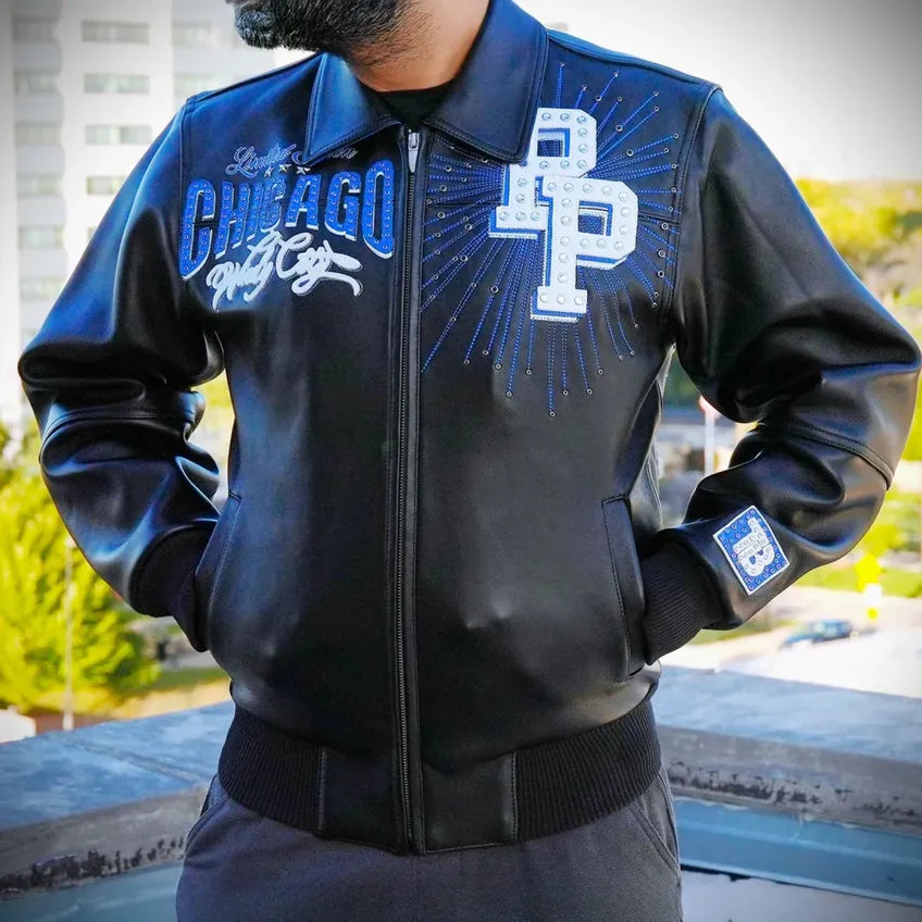 Pelle-Pelle X TB Men's Windy City Leather Jacket