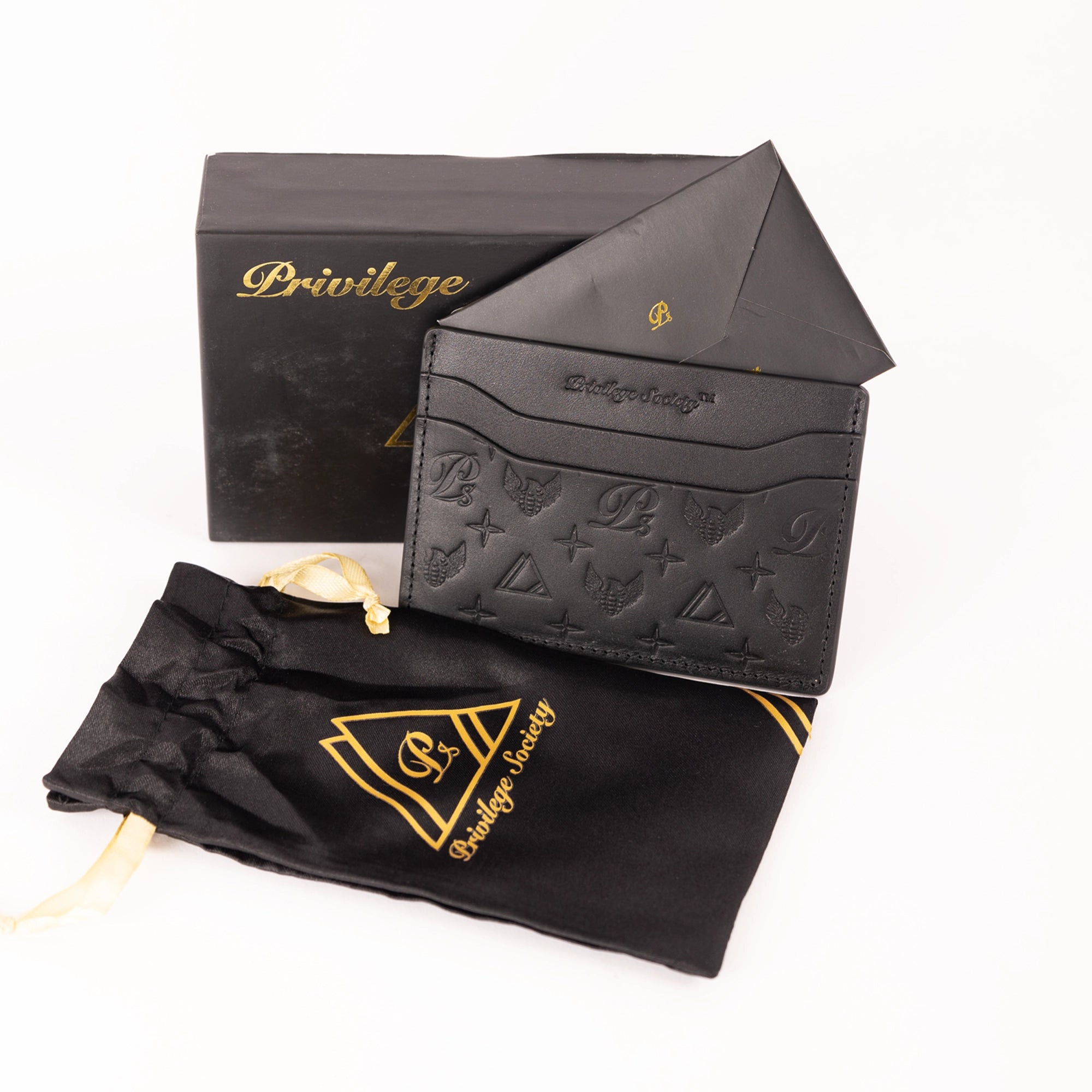 Men's Monogram Leather CC Wallet