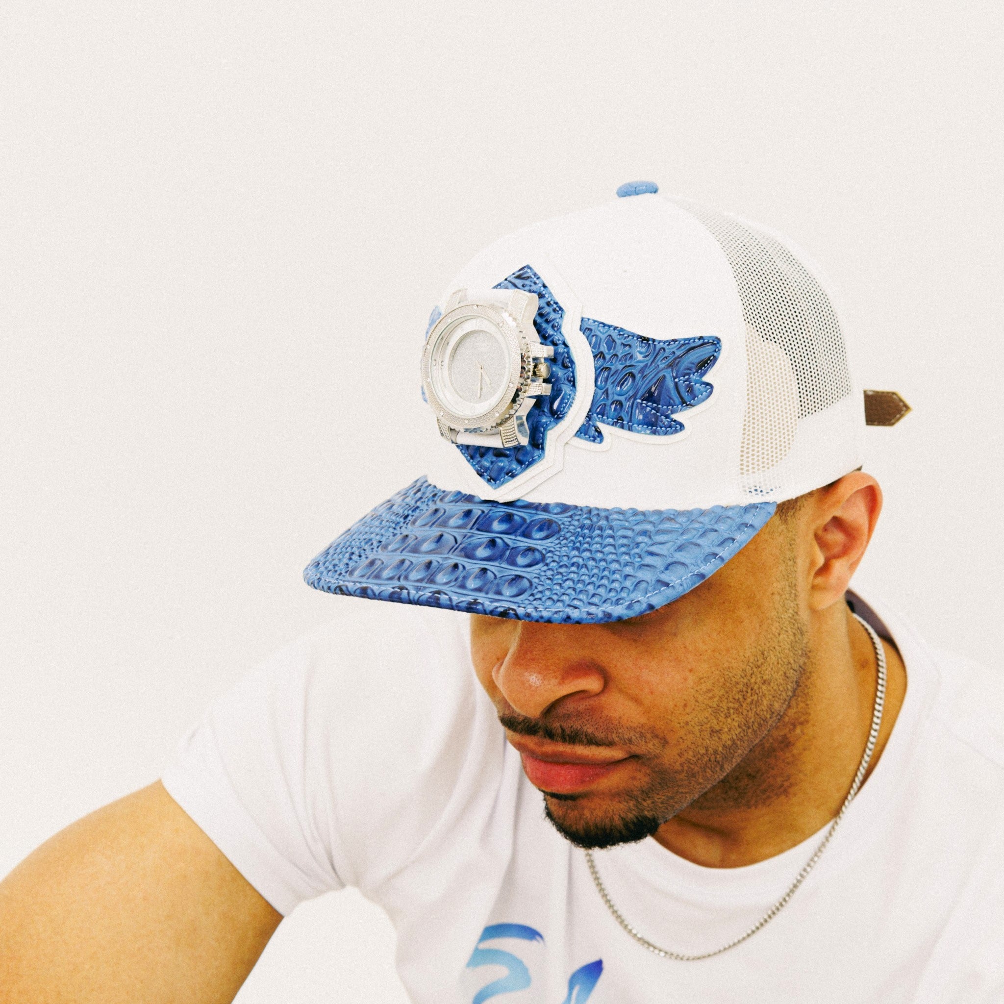 Breyer's Buck 50 Wool Trucker Hat With Leather Visor