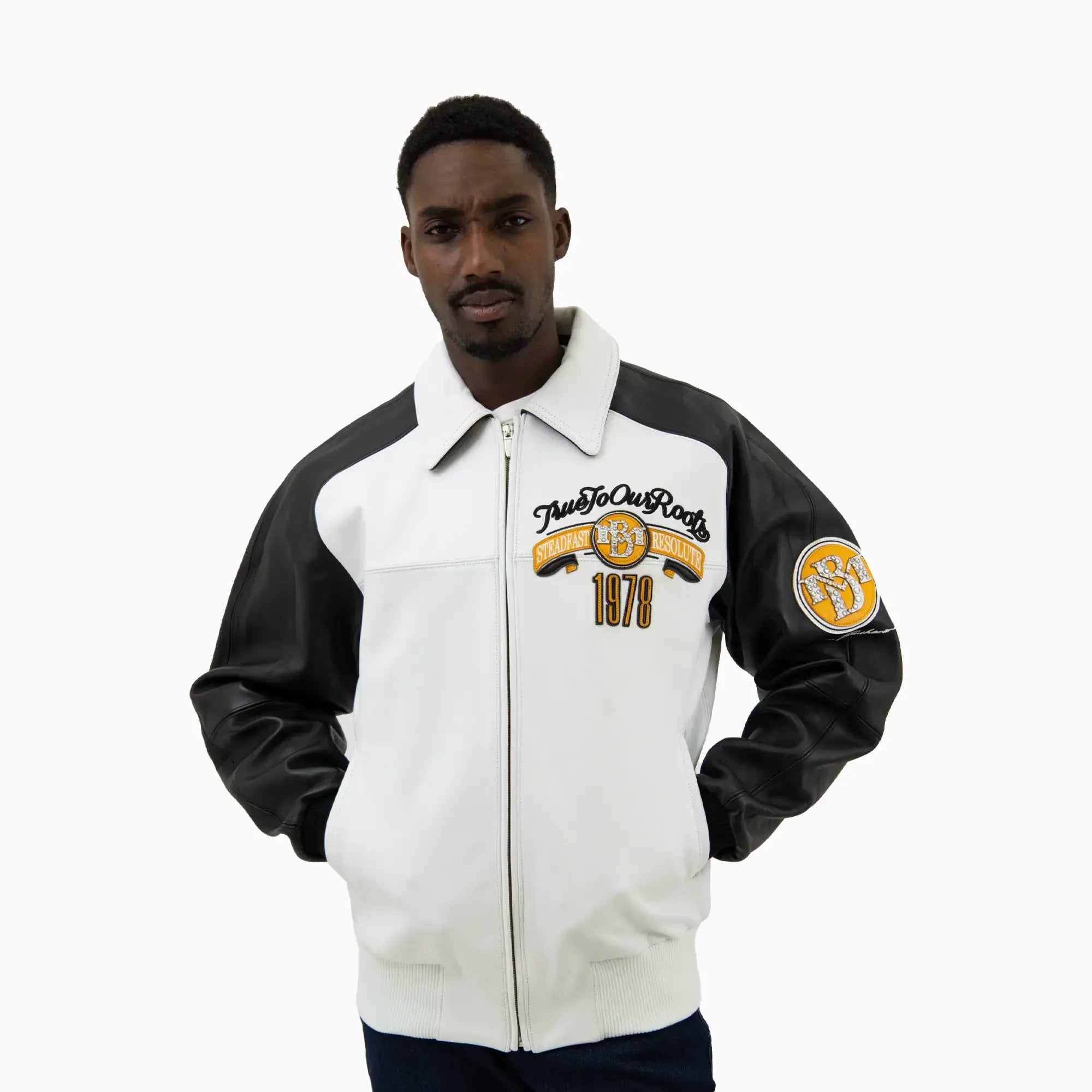 Men's True To Our Roots Leather Jacket