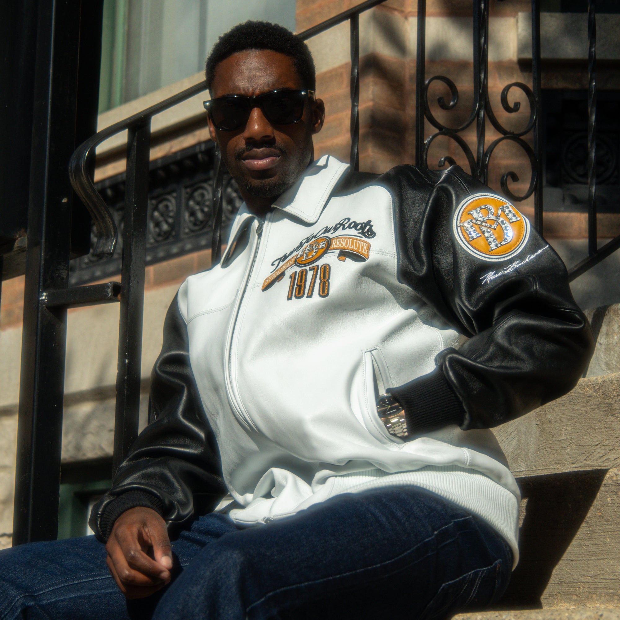 Men's True To Our Roots Leather Jacket