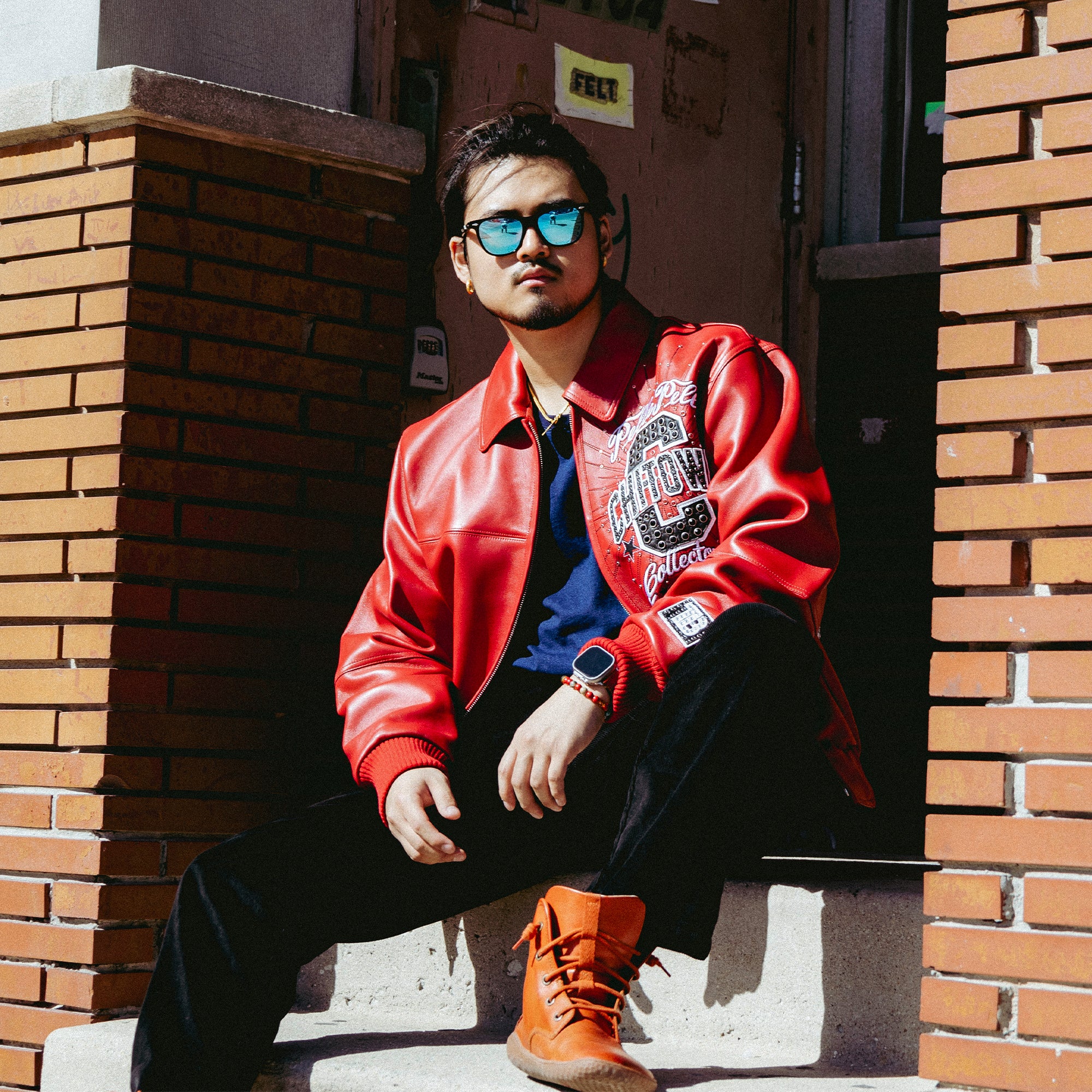 Pelle-Pelle X TB Men's Chi-Town Leather Jacket