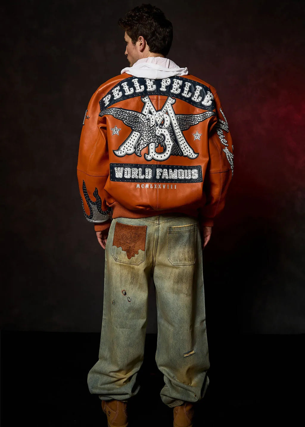 Men's World Famous Pelle Leather Jacket