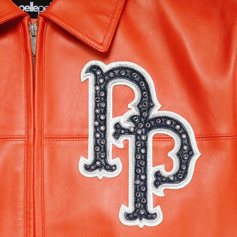 Men's World Famous Pelle Leather Jacket Pelle Pelle - Tops and Bottoms USA
