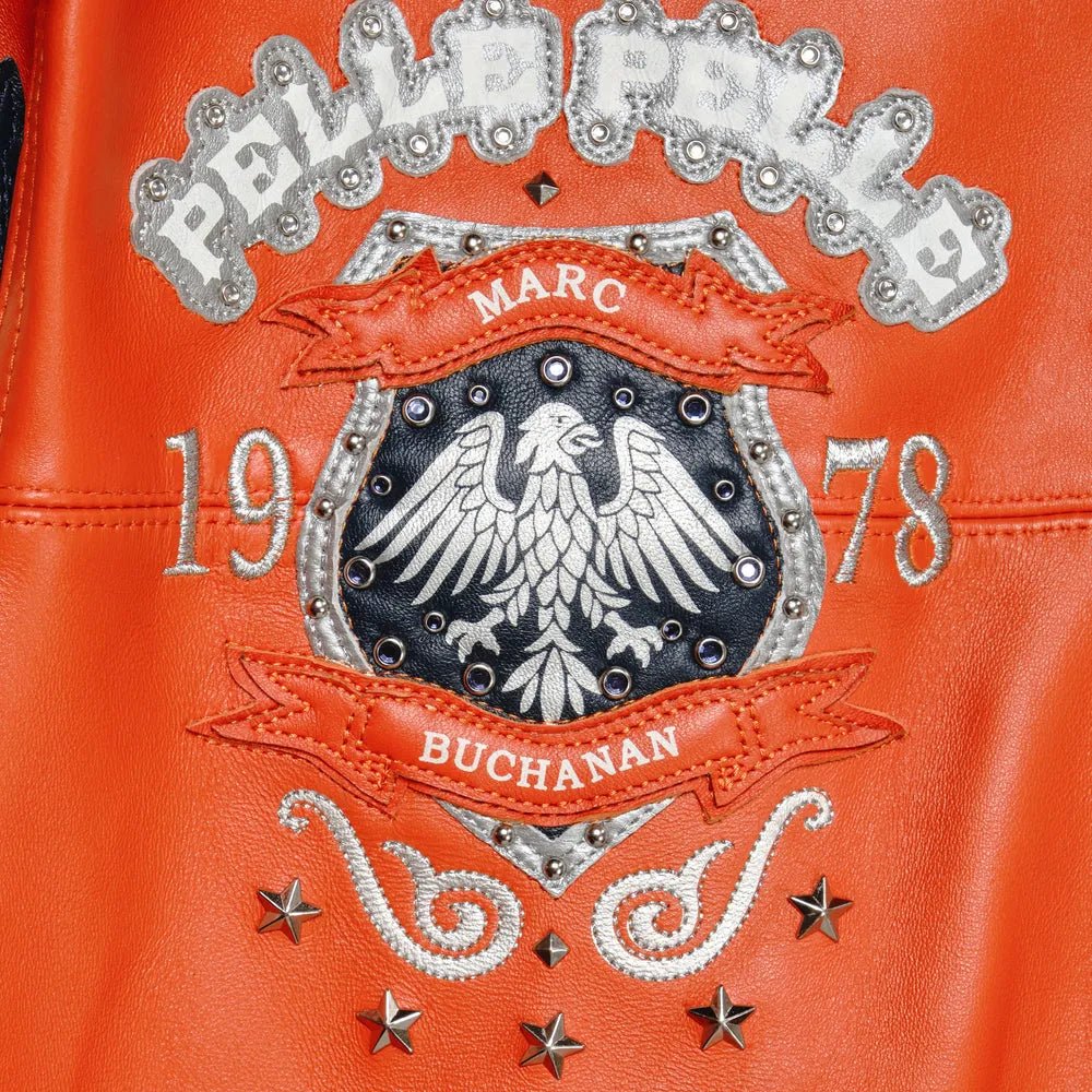 Men's World Famous Pelle Leather Jacket Pelle Pelle - Tops and Bottoms USA