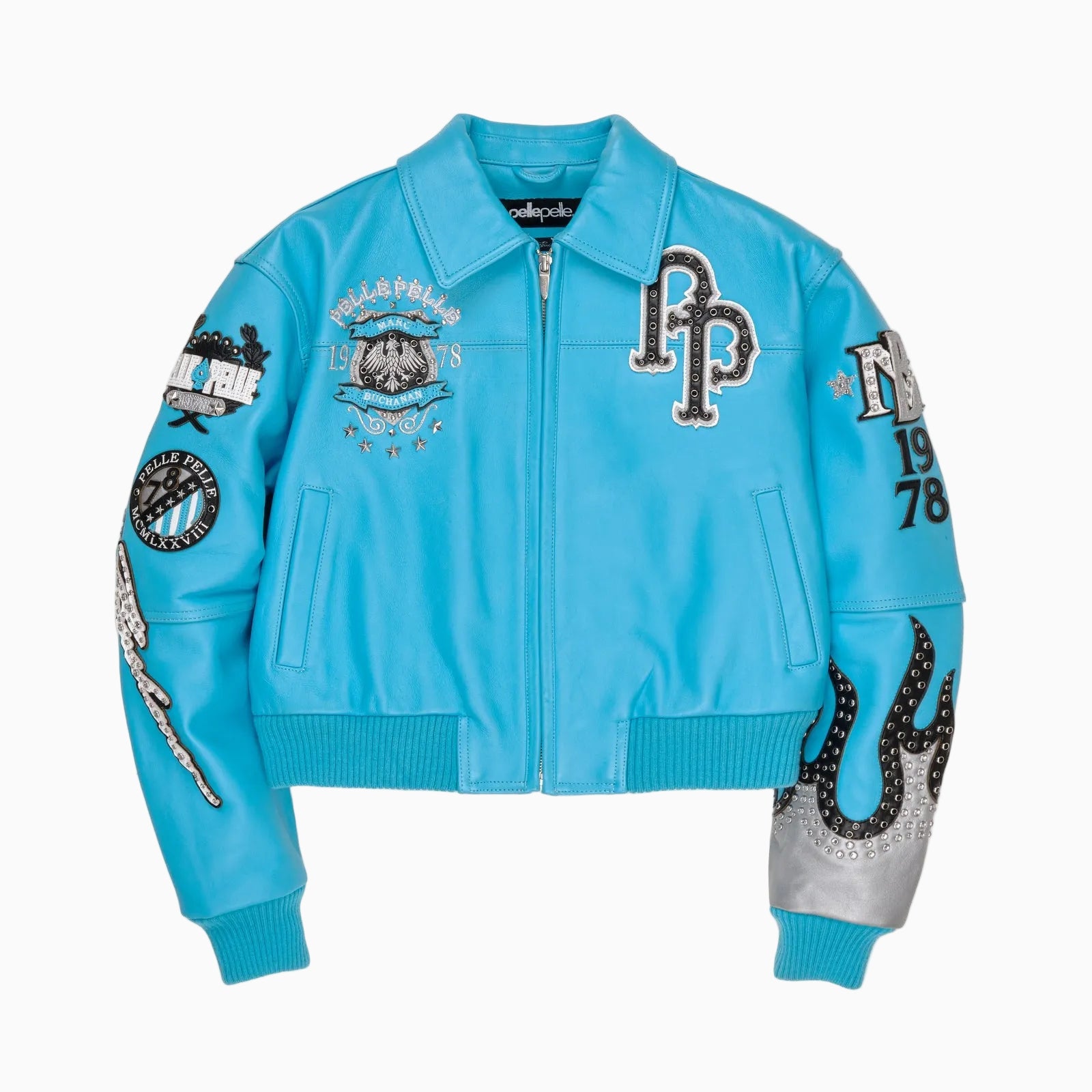 Women's World Famous Leather Jacket Pelle Pelle - Tops and Bottoms USA