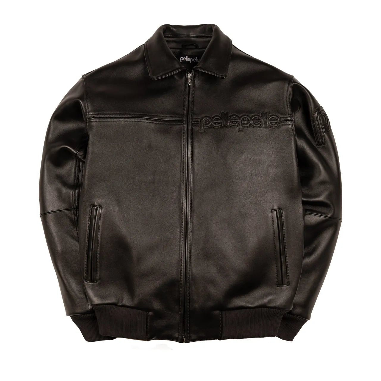 Men's Corded Pelle Leather Jacket Pelle Pelle - Tops and Bottoms USA