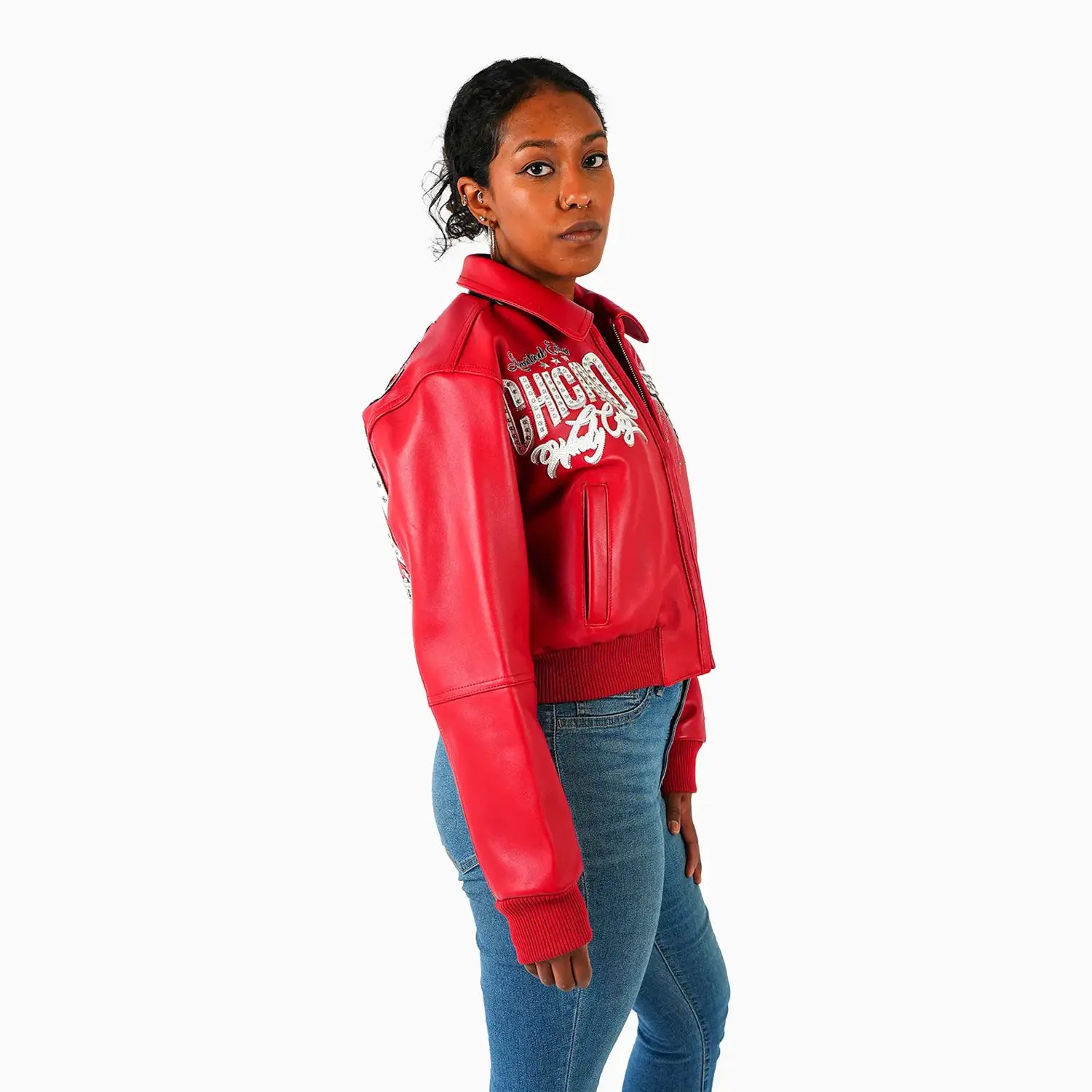 Pelle-Pelle X TB Women's Windy City Leather Jacket