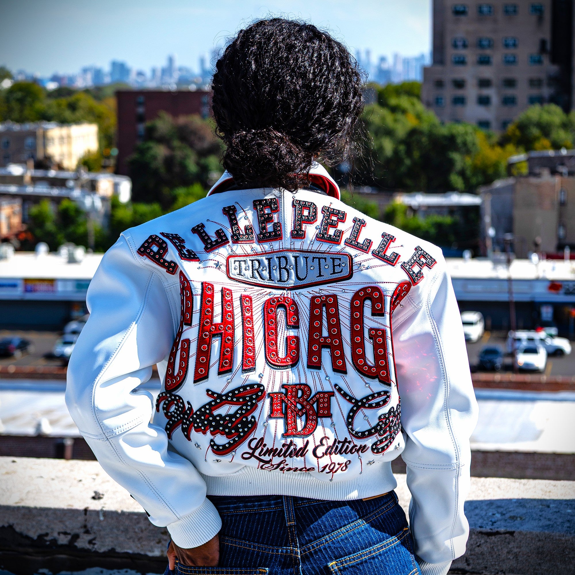 Pelle-Pelle X TB Women's Windy City Leather Jacket