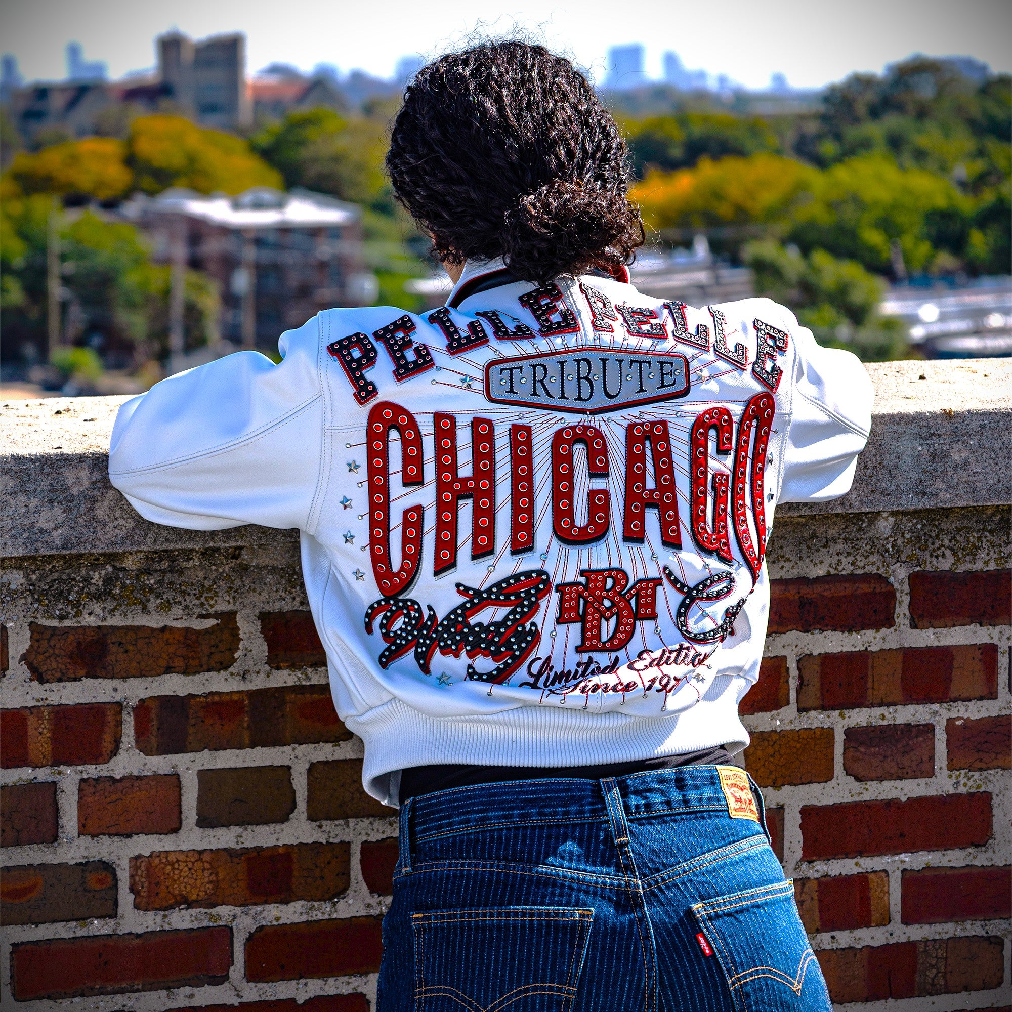 Pelle-Pelle X TB Women's Windy City Leather Jacket