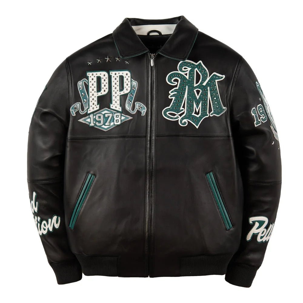 Men's All The Champions Leather Jacket Pelle Pelle - Tops and Bottoms USA