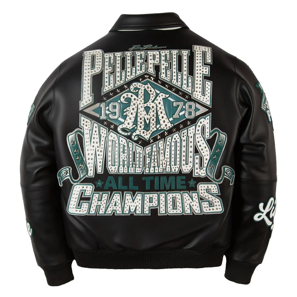 Men's All The Champions Leather Jacket