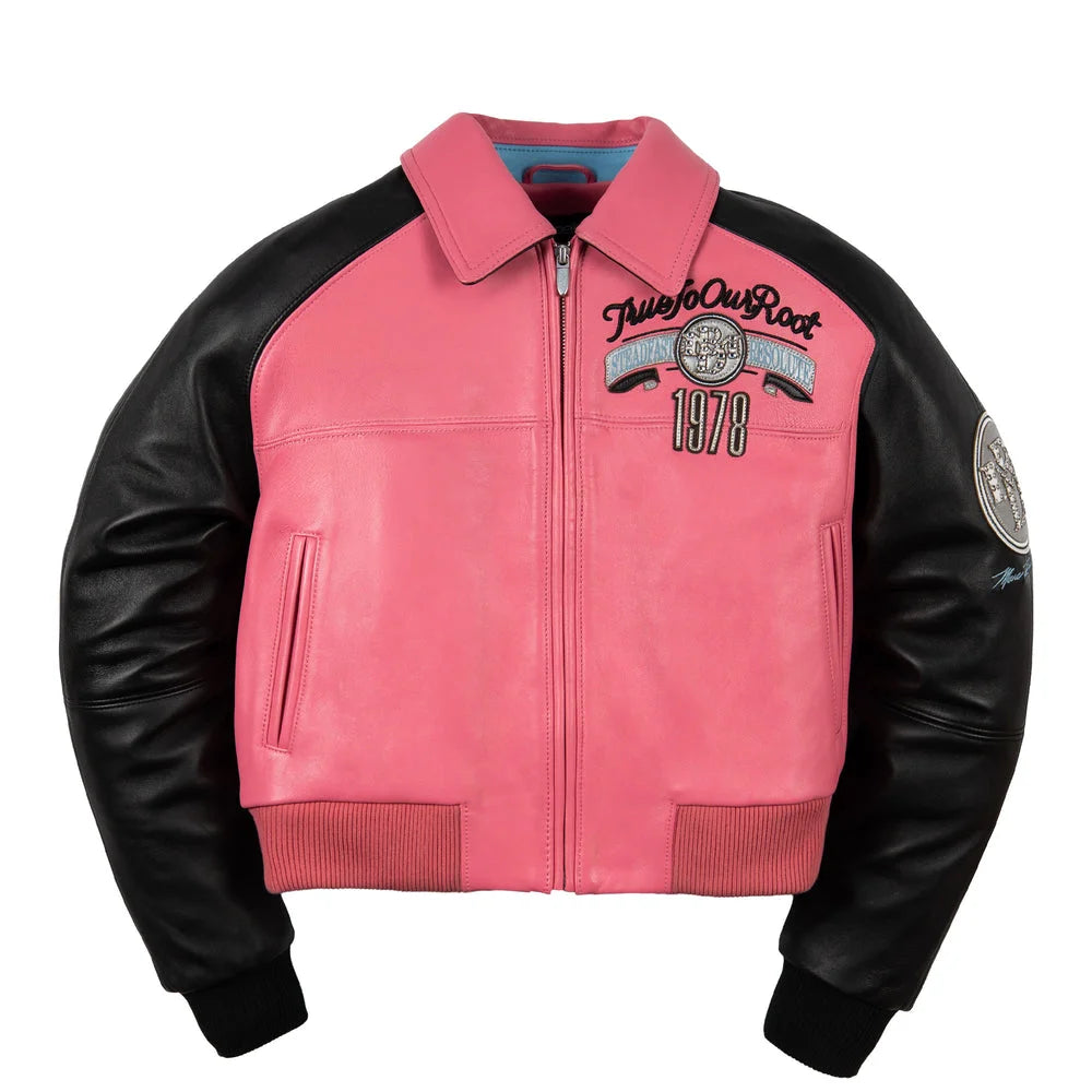 Women's True To Our Roots Crop Leather Jacket