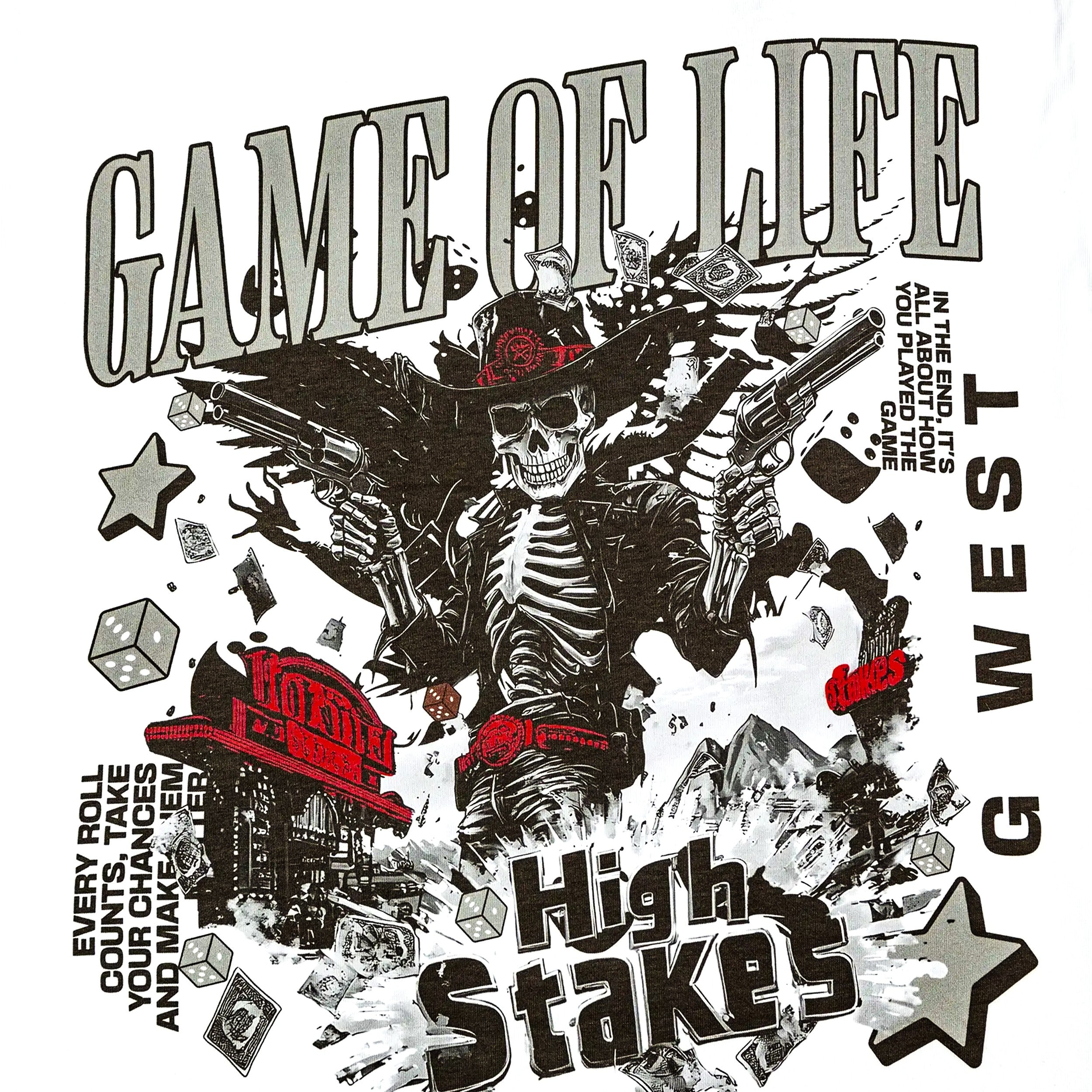 Men's Dry - Fit Game Of Life T-Shirt G West - Tops and Bottoms USA