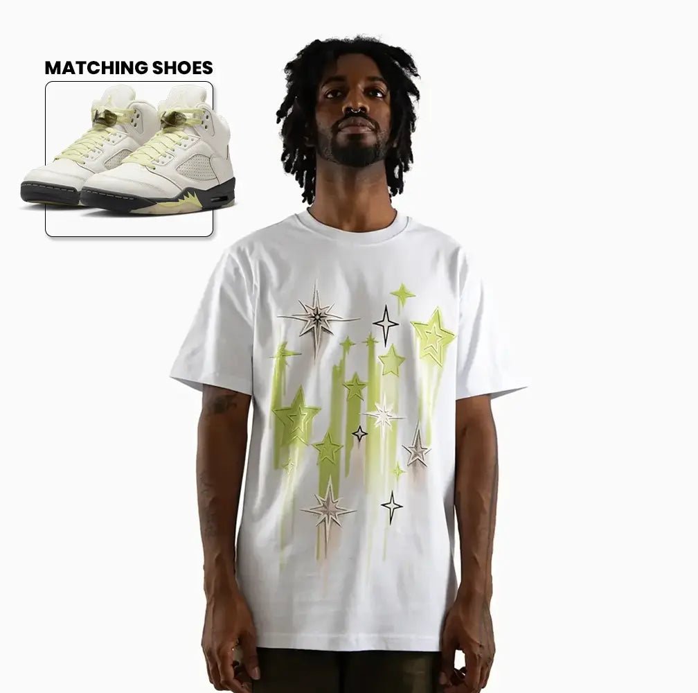 Men's Rising Star Graphic Short Sleeve T-Shirt Luxe - Tops and Bottoms USA