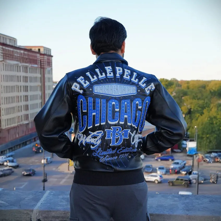 Pelle-Pelle X TB Men's Windy City Leather Jacket