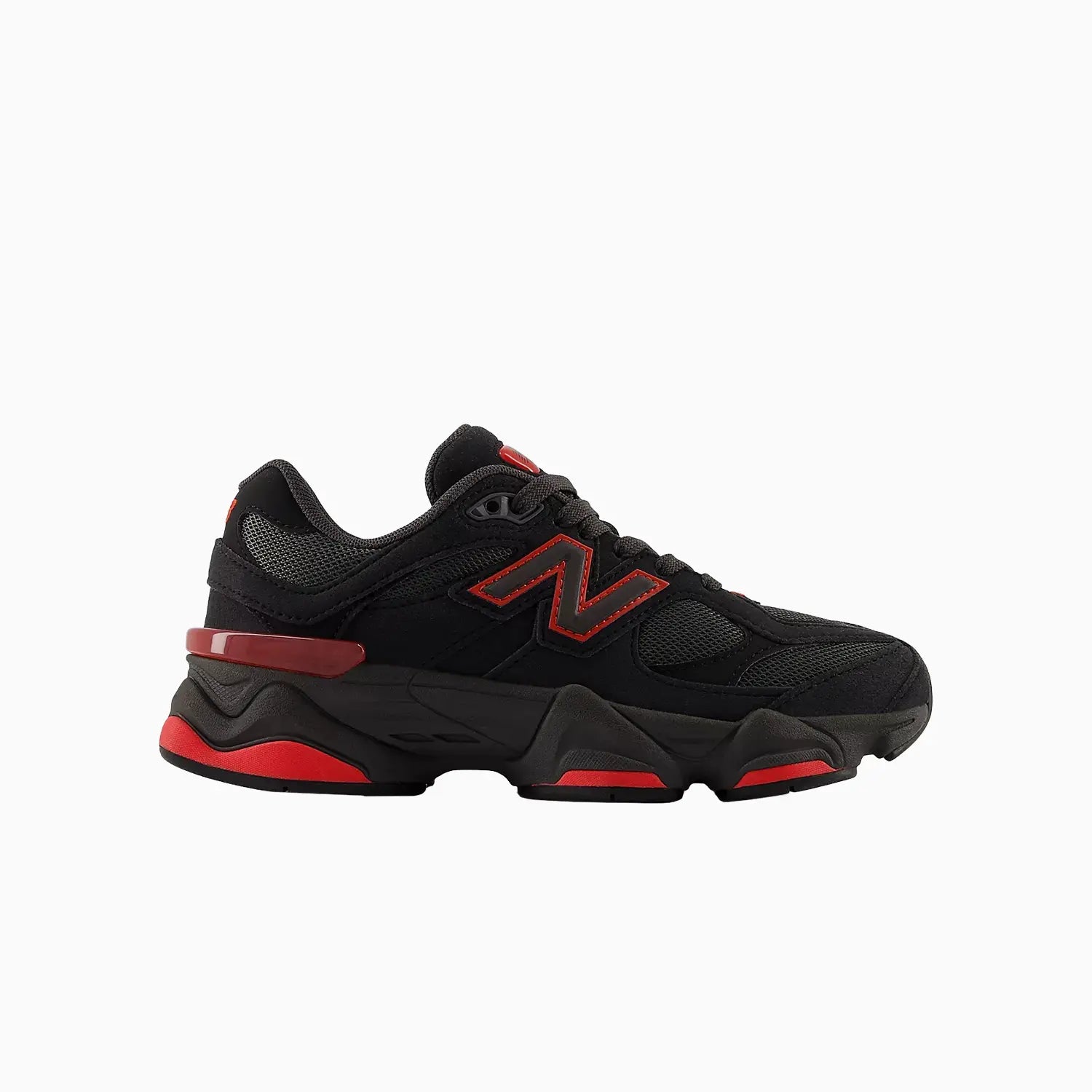 Kid's 9060 "Black Red"