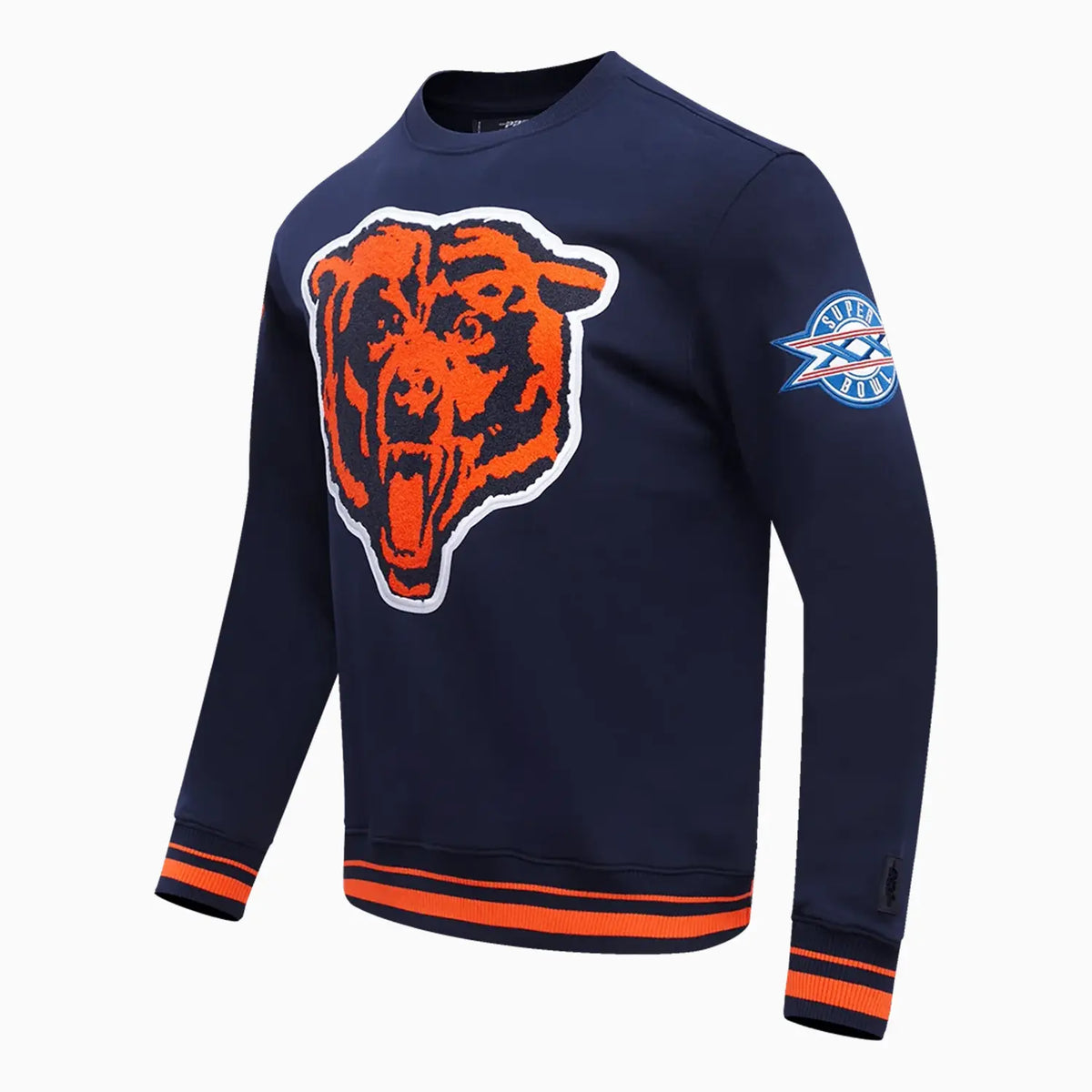 Men's Chicago Bears Mash Up Rib Fleece Sweatshirt Pro Standard - Tops and Bottoms USA