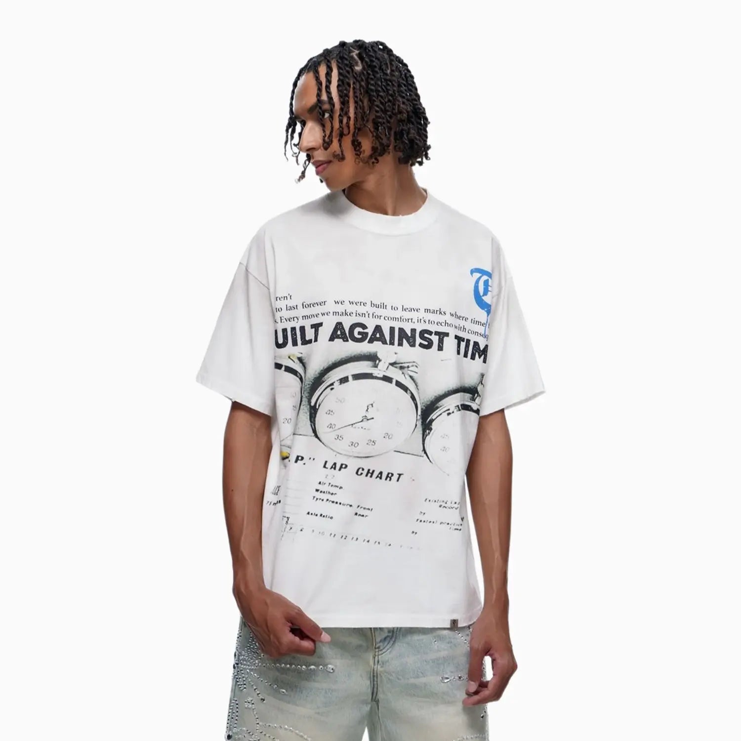 Men's Built Against Time T-Shirt Trnchs - Tops and Bottoms USA