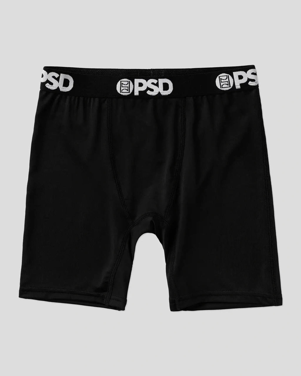 Kid's Solids 3 Pack Black Boxer Brief