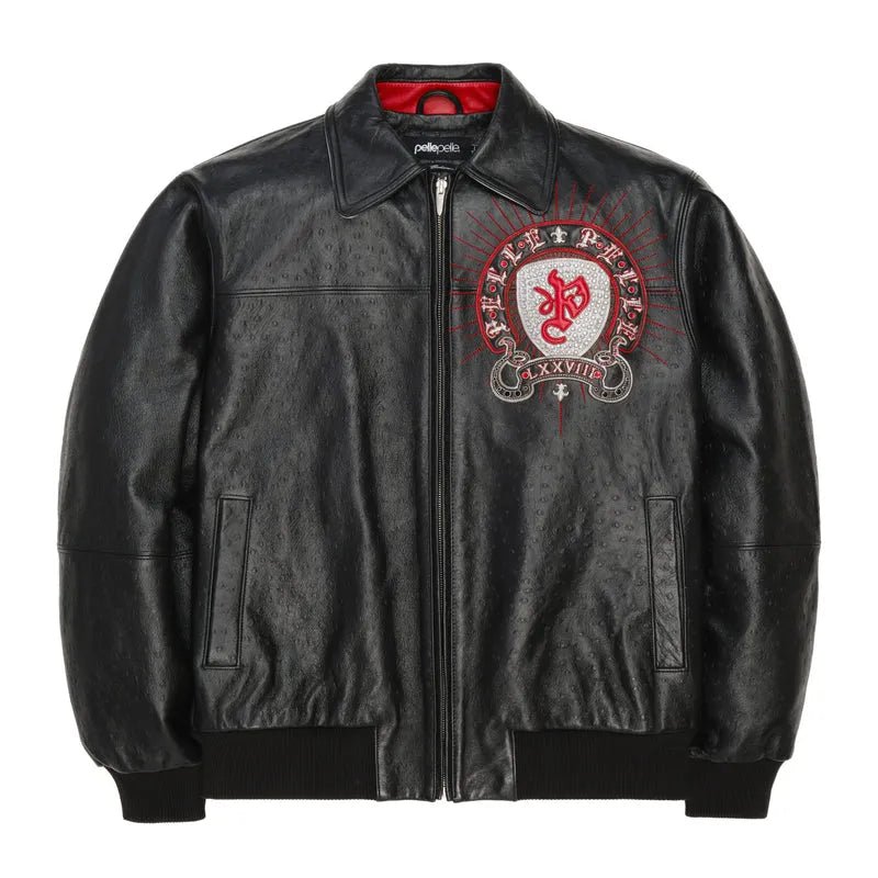 Men's Immortal Leather Jacket Pelle Pelle - Tops and Bottoms USA