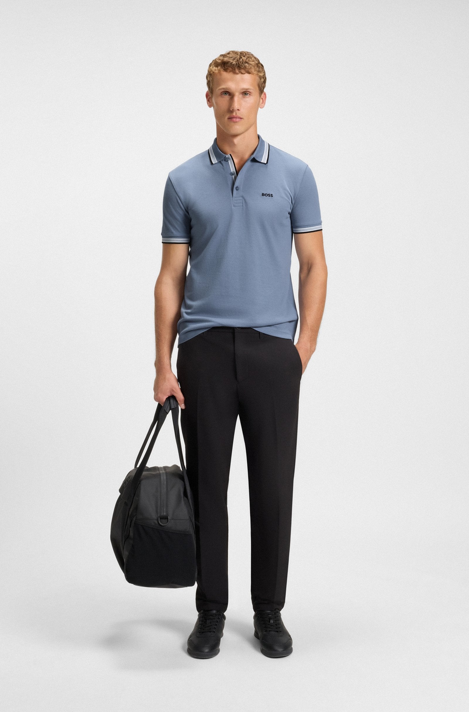 Men's Paddy Polo Shirt in Cotton Piqué