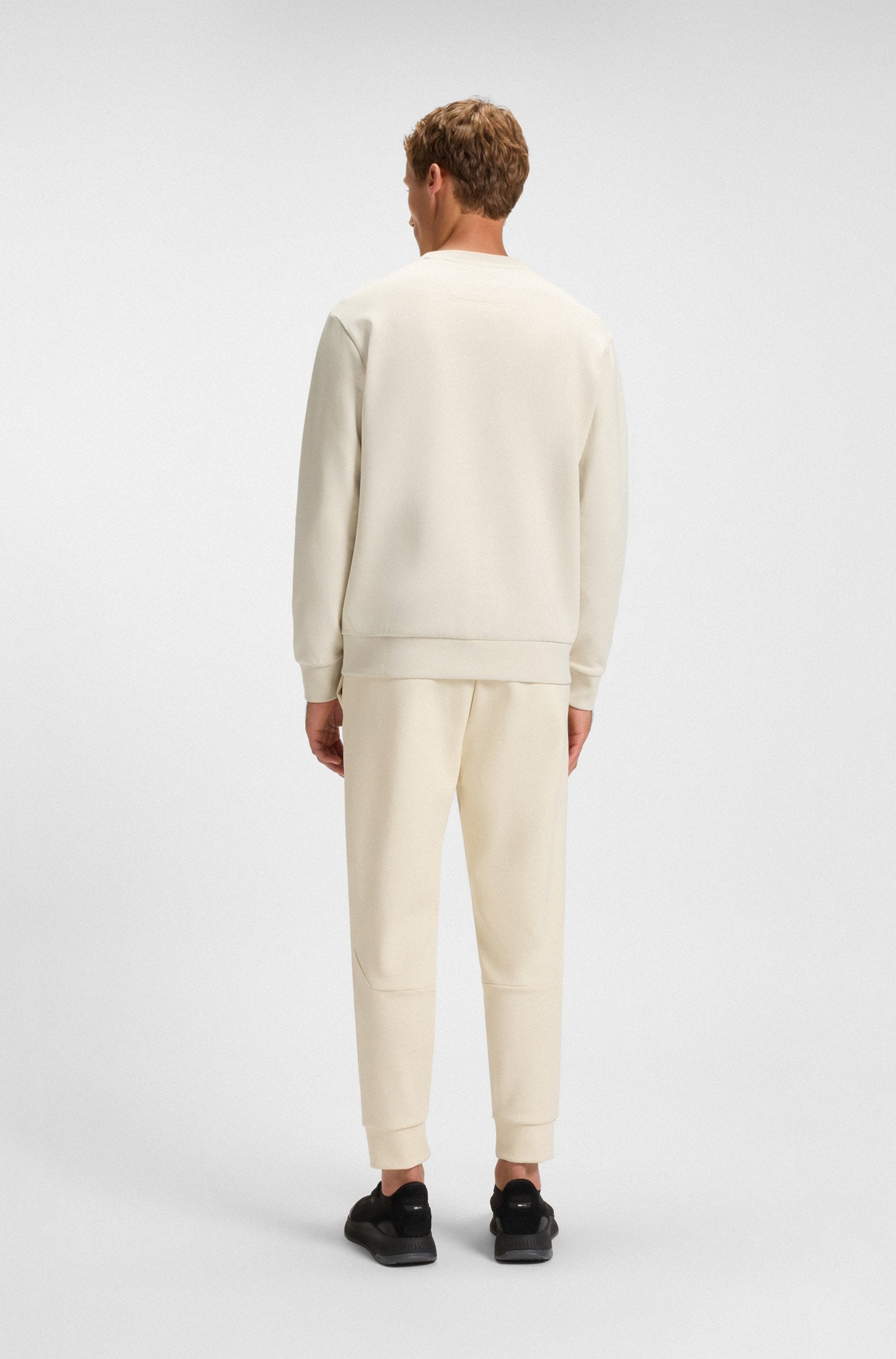 Men's Stretch Cotton Sweatshirt with Sandwich Logo
