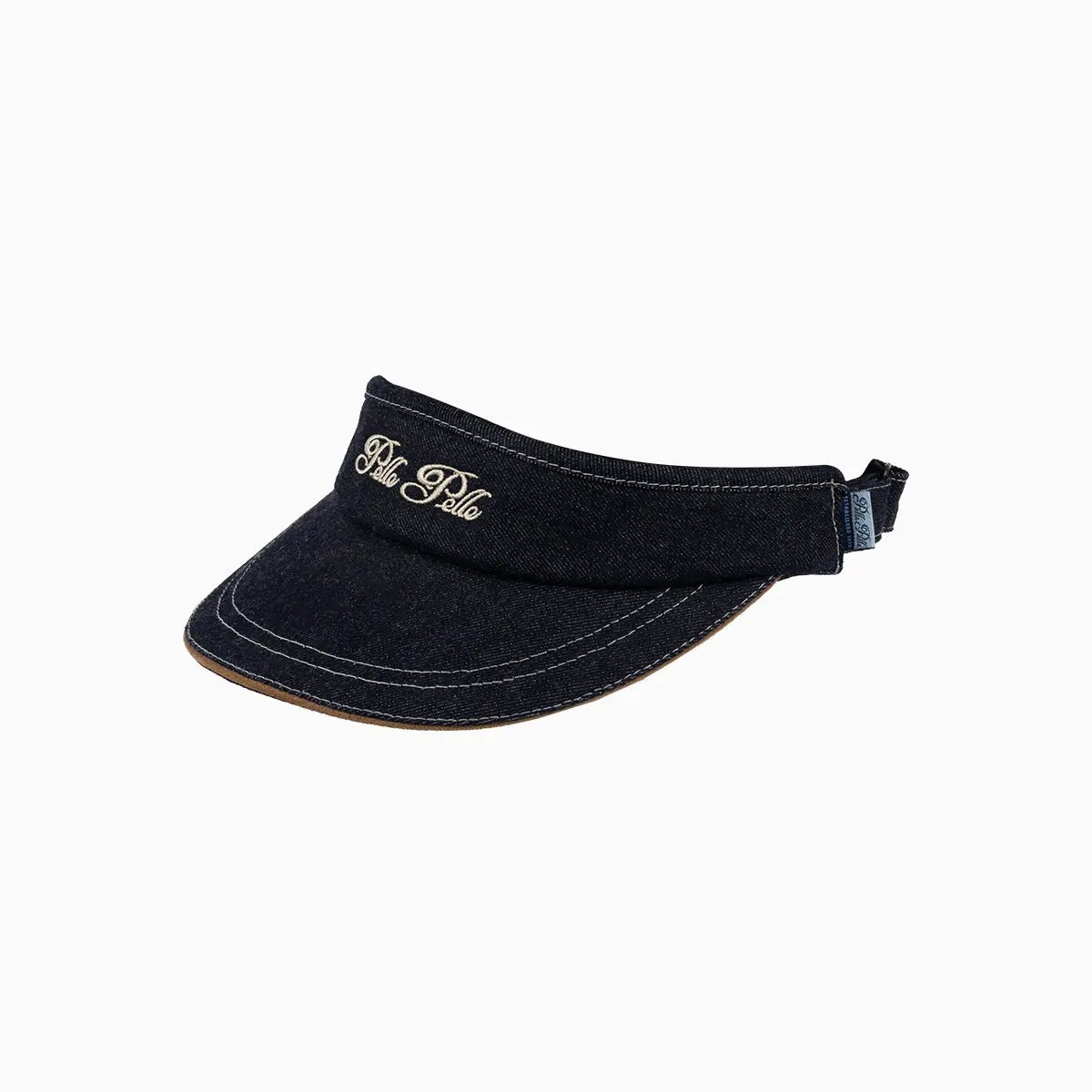 Pelle Pelle Denim Wash Visor Pelle Pelle - Tops and Bottoms USA