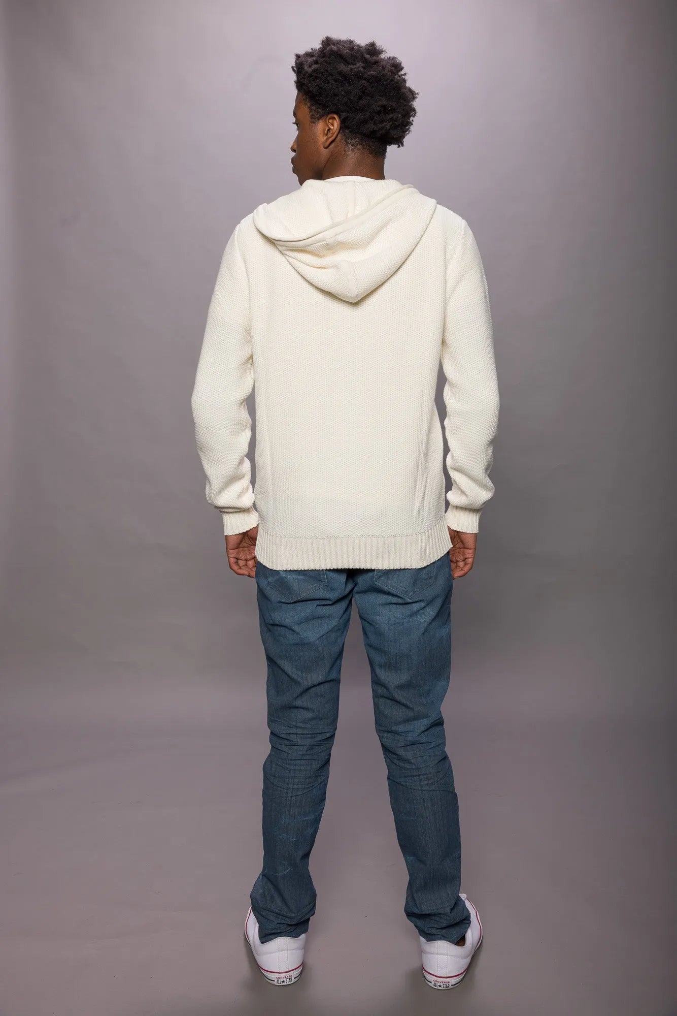 Men's Elijah Sweater Knit Hoodie