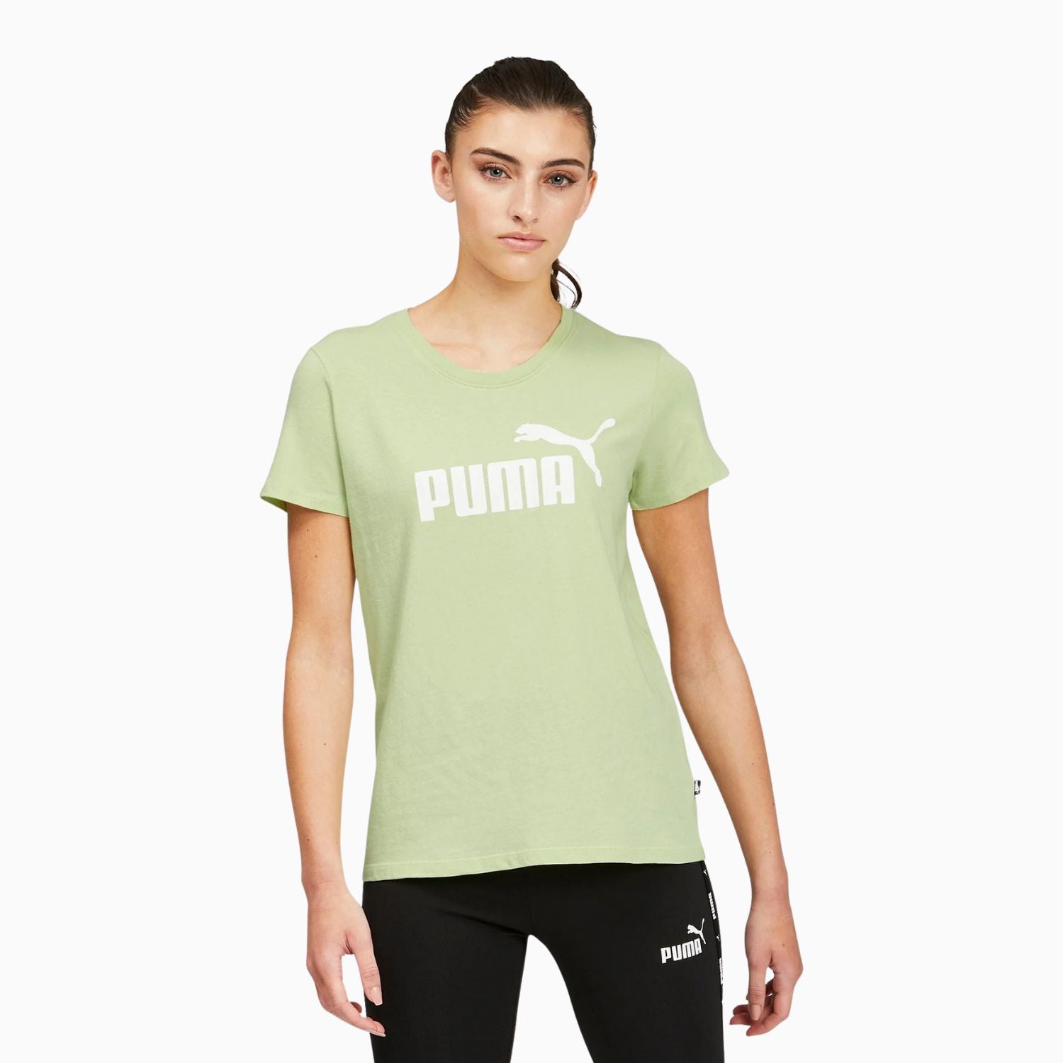 Women's Essentials Logo T Shirt Puma - Tops and Bottoms USA