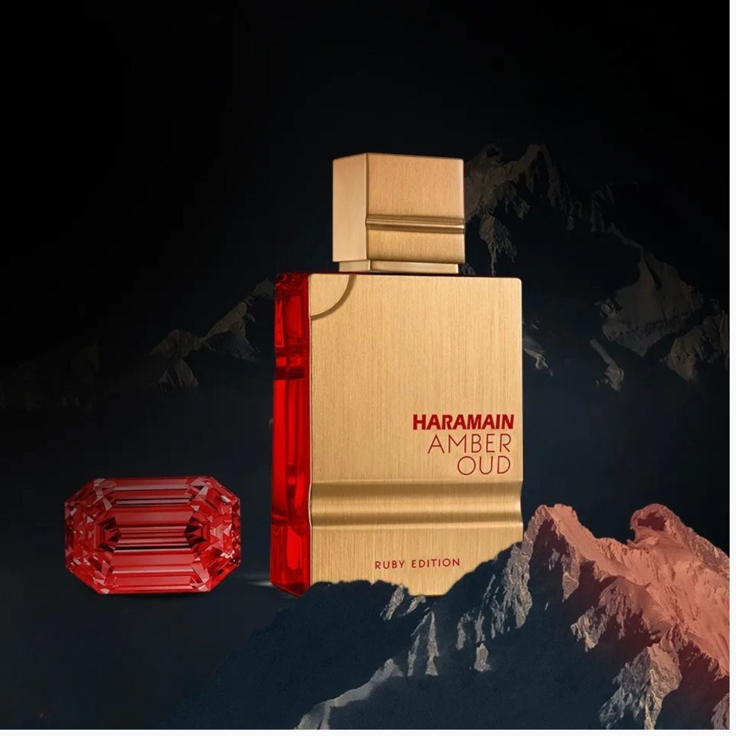 Al Haramain Amber Oud Ruby Editon EDP Spray 4.0 Al Haramain - Tops and Bottoms USA