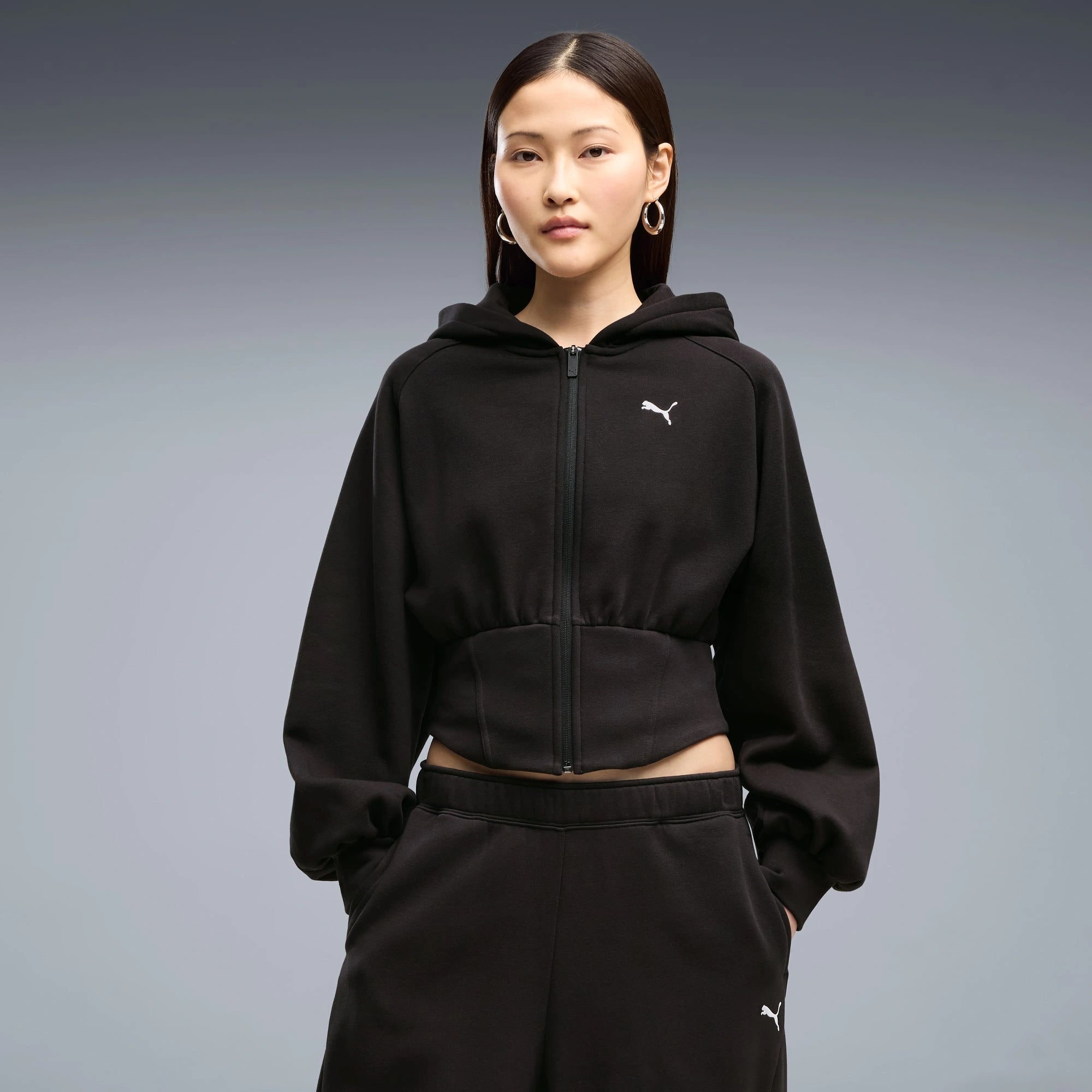 Women's Street Glam Slouchy Bedazzled Outfit