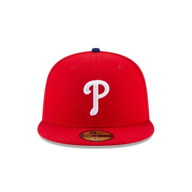 Philadelphia Phillies MLB Authentic Collection 59FIFTY Fitted Hat New Era - Tops and Bottoms USA