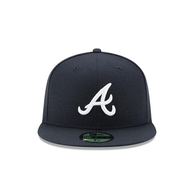 Atlanta Braves MLB Authentic Collection Road 59FIFTY Fitted
