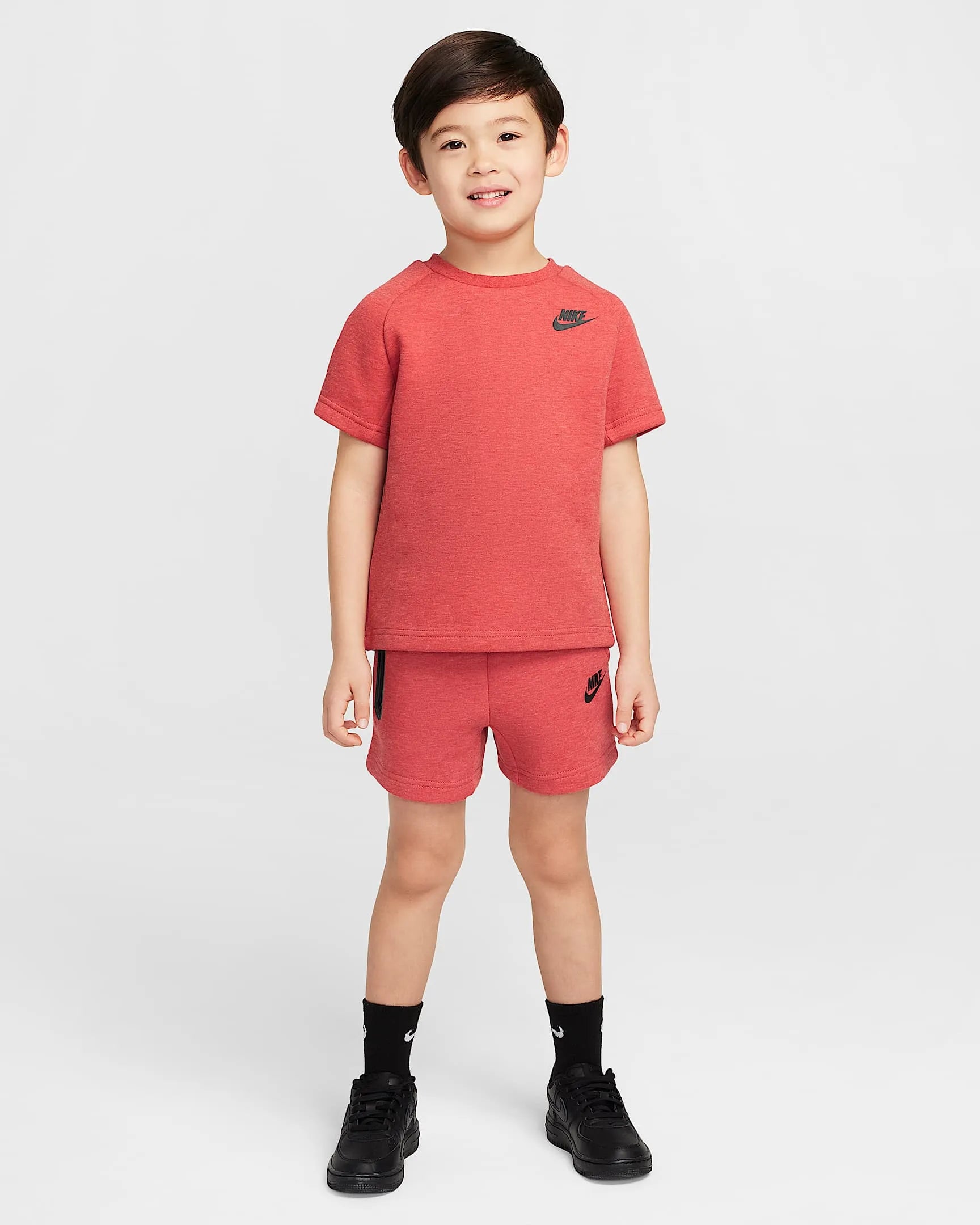 Kid's Sportswear 2 - Piece Knit Shorts Set Nike - Tops and Bottoms USA