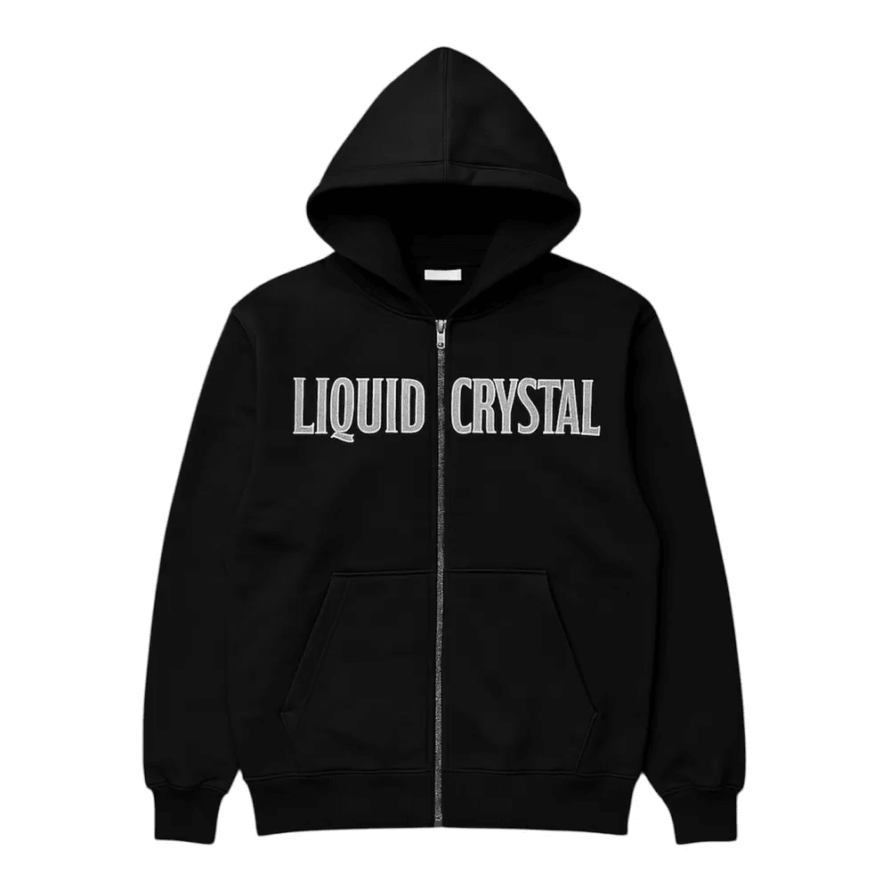Men's Liquid Crystal Rhinestone Hoddie Jordan Craig - Tops and Bottoms USA