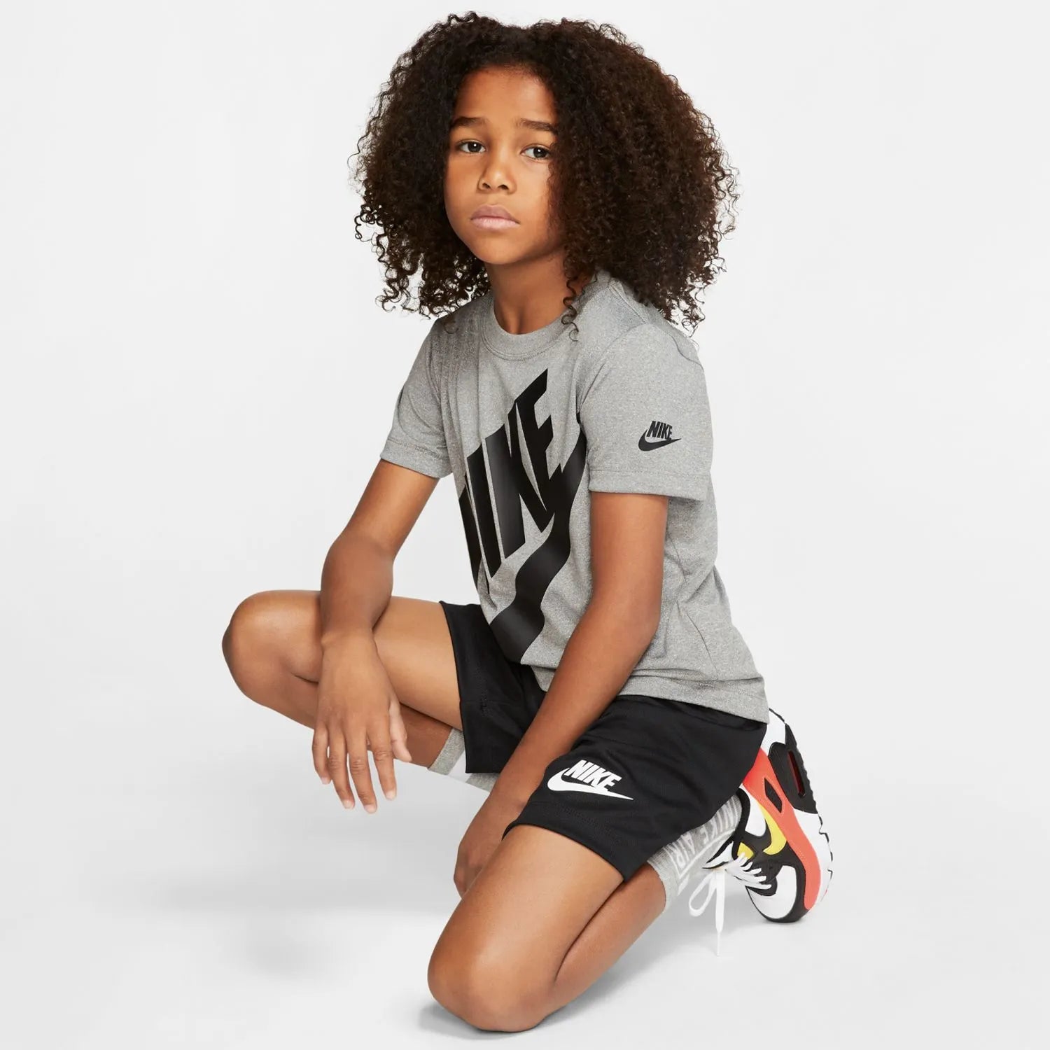 Kid's Sportswear 2 - Piece Knit Shorts Set Nike - Tops and Bottoms USA