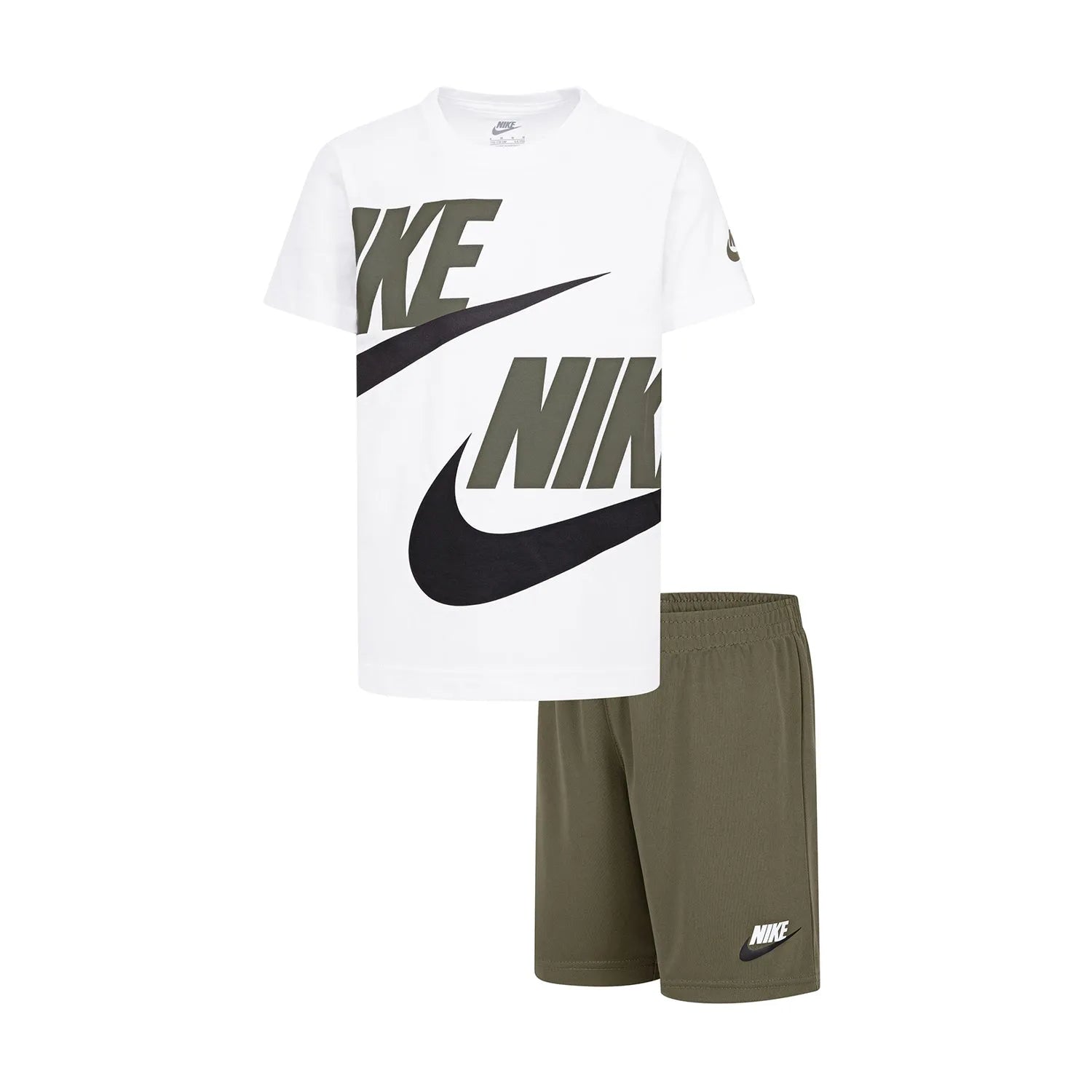Kid's Sportswear 2 - Piece Knit Shorts Set Nike - Tops and Bottoms USA