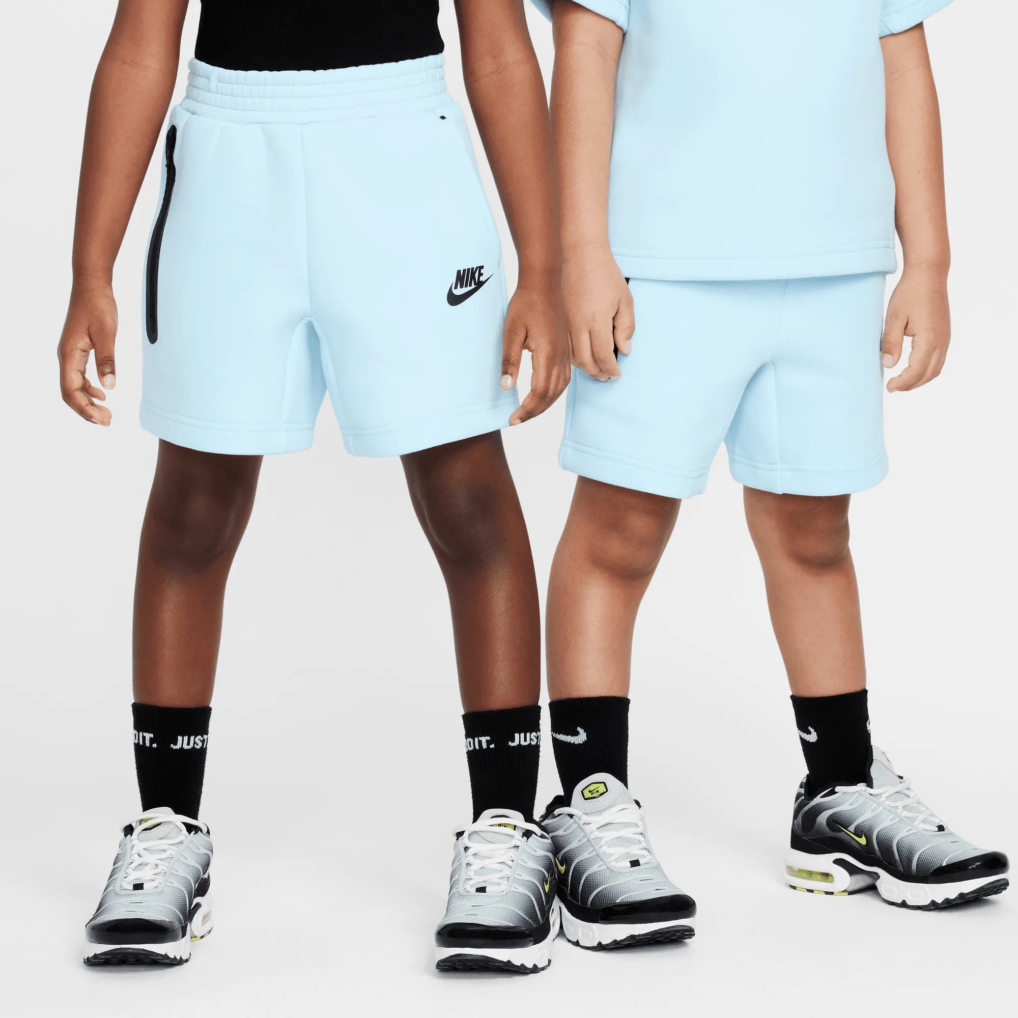 Kid's Sportswear Tech Fleece 2 - Piece Knit Shorts Set Nike - Tops and Bottoms USA