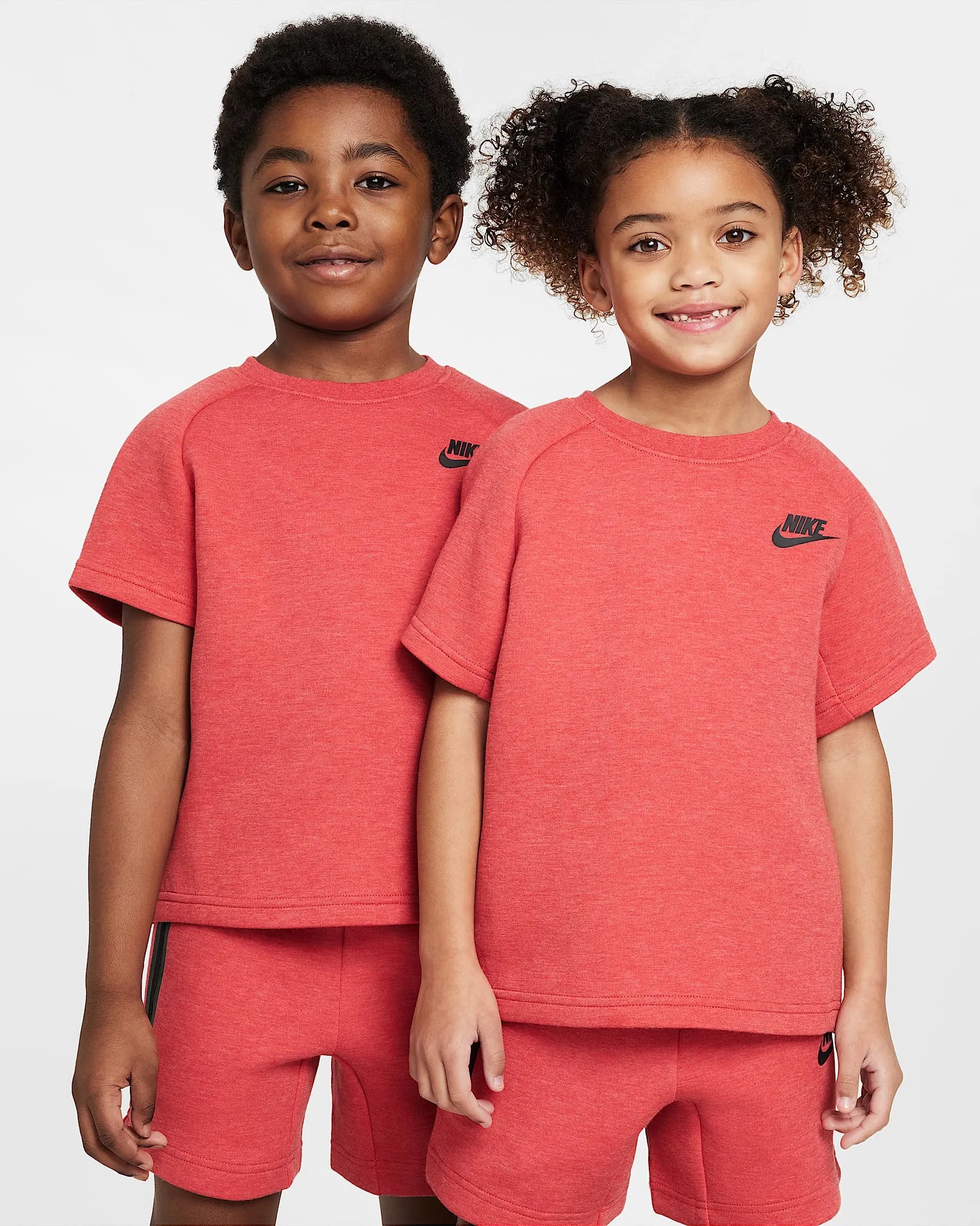 Kid's Sportswear Tech Fleece 2 - Piece Knit Shorts Set Nike - Tops and Bottoms USA