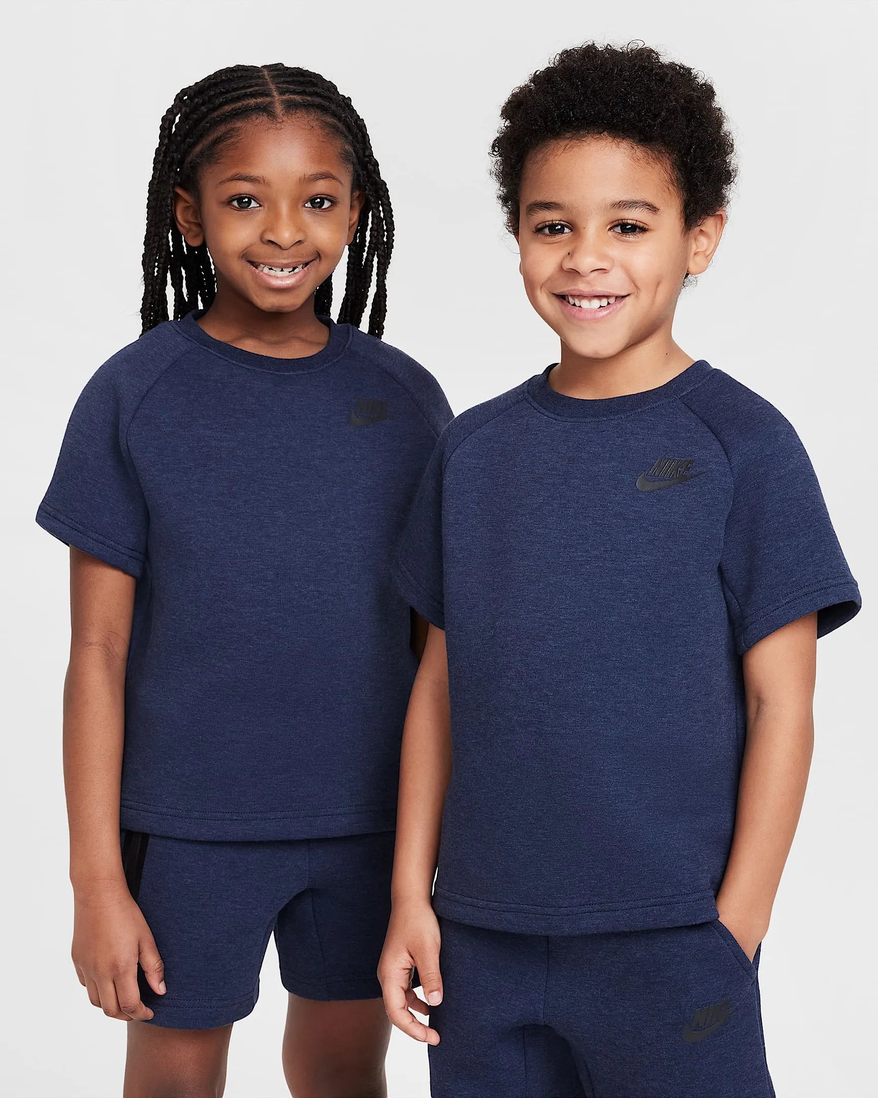 Kid's Sportswear Tech Fleece 2 - Piece Knit Shorts Set Nike - Tops and Bottoms USA