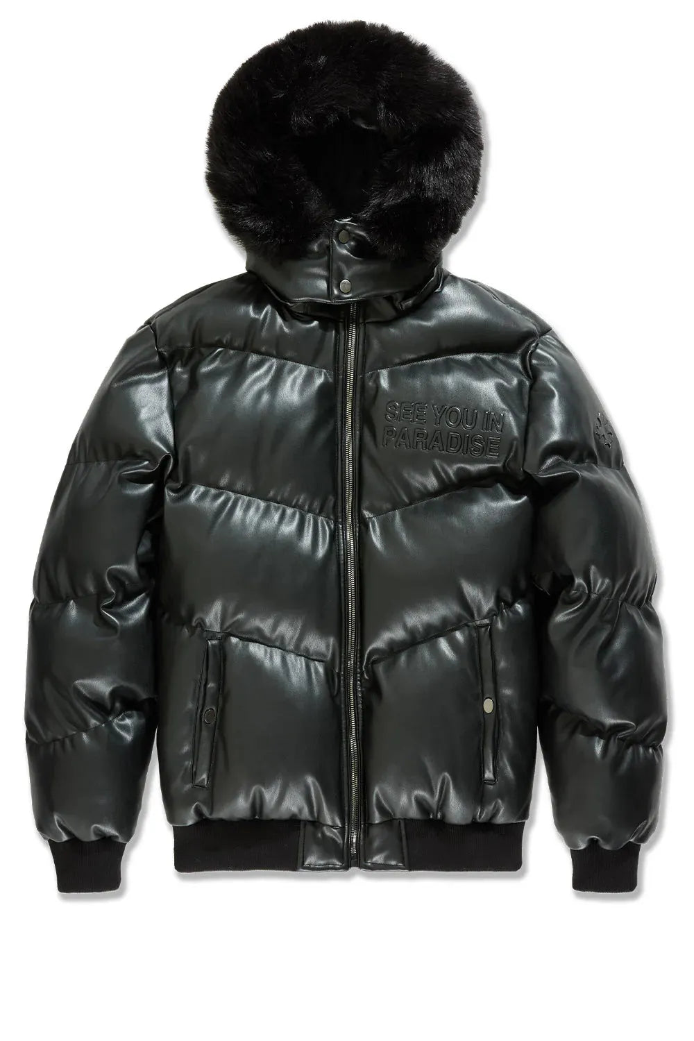 Kid's SYIP Pu Puffer With Emboss Jacket