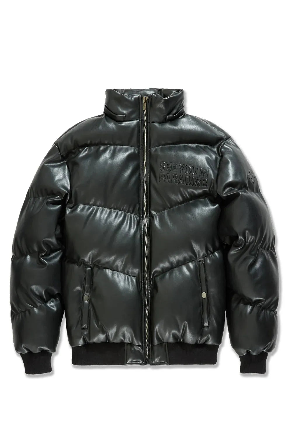 Kid's SYIP Pu Puffer With Emboss Jacket