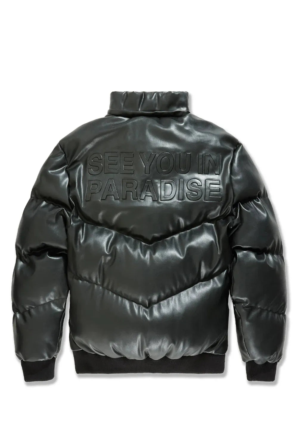 Kid's SYIP Pu Puffer With Emboss Jacket