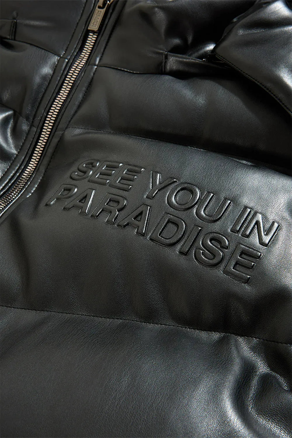 Kid's SYIP Pu Puffer With Emboss Jacket
