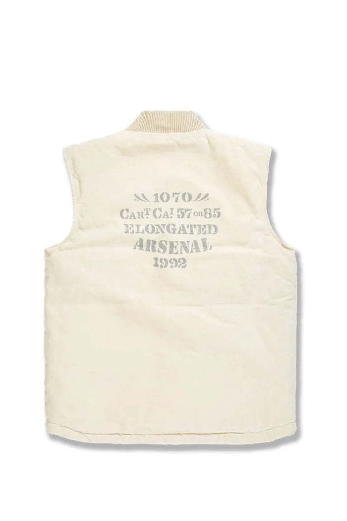 Big Men's Local Dealer Duck Canvas Vest back