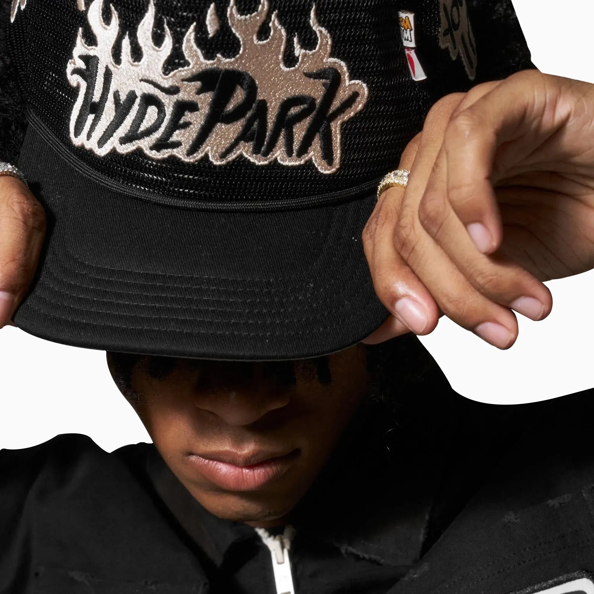 Nothing But Net Trucker Cap Hyde Park - Tops and Bottoms USA