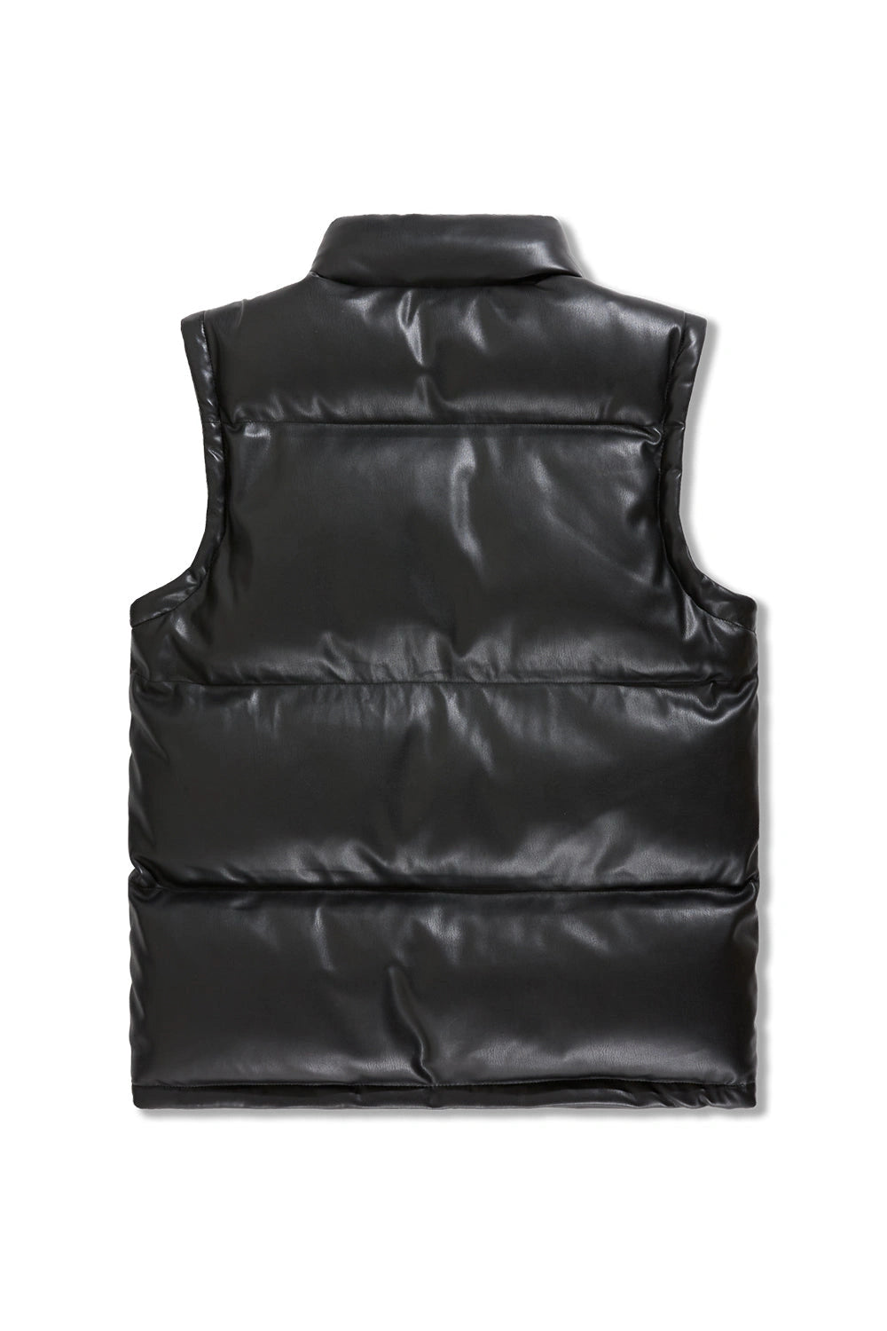 Men's Puffy Pu Vest