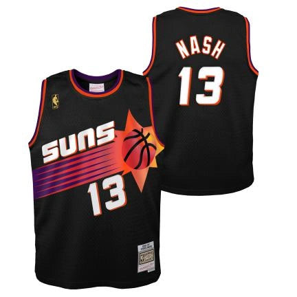 Swingman Steve Nash Phoenix Suns NBA 1996-97 Black Jersey