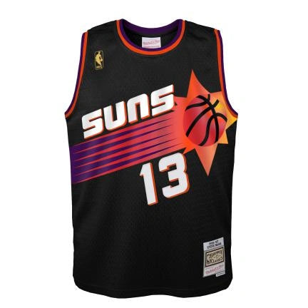 Swingman Steve Nash Phoenix Suns NBA 1996-97 Black Jersey
